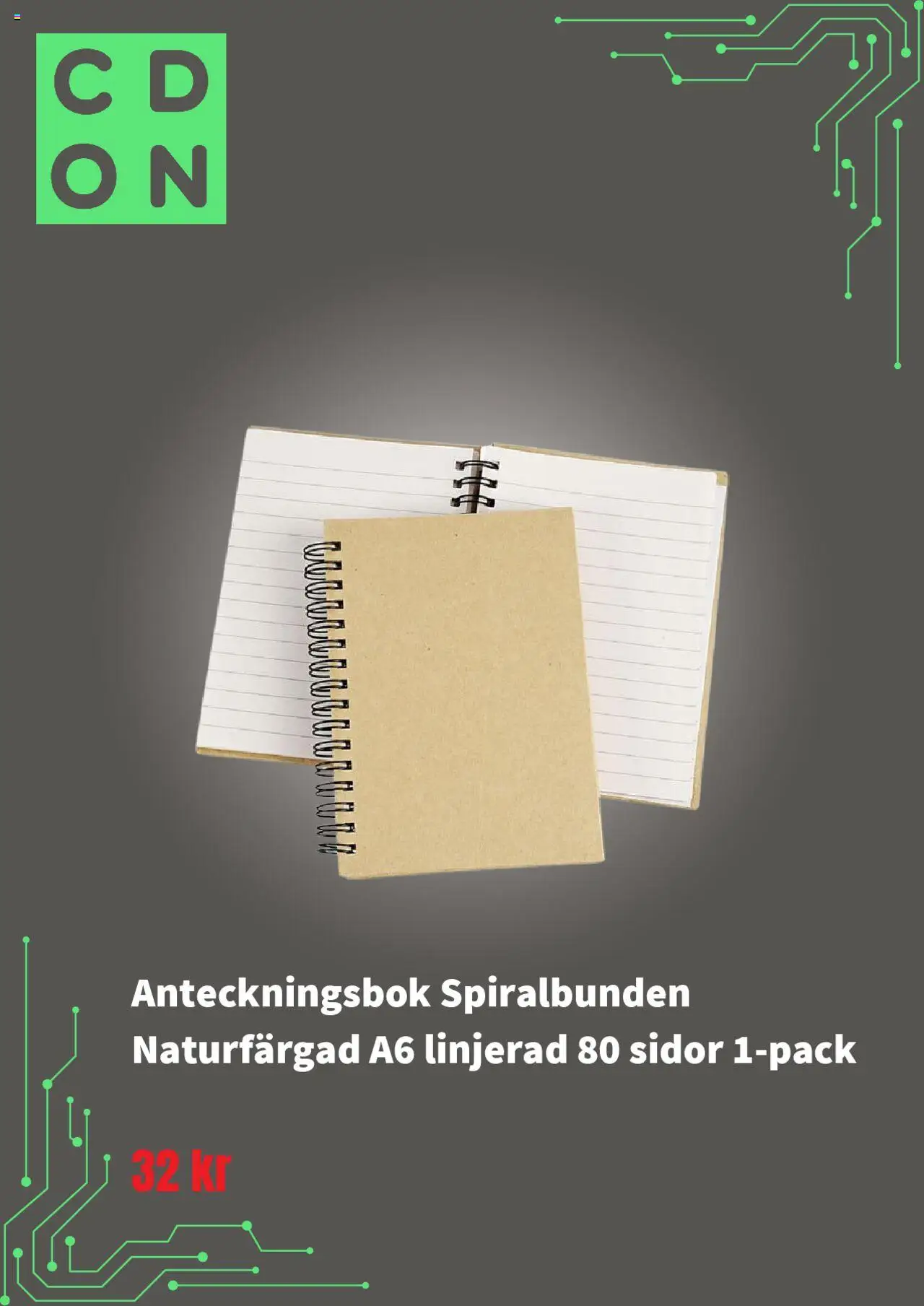 CDON reklamblad aktuell från 04.08.2025 | Sida: 7 | Produkter: Anteckningsbok