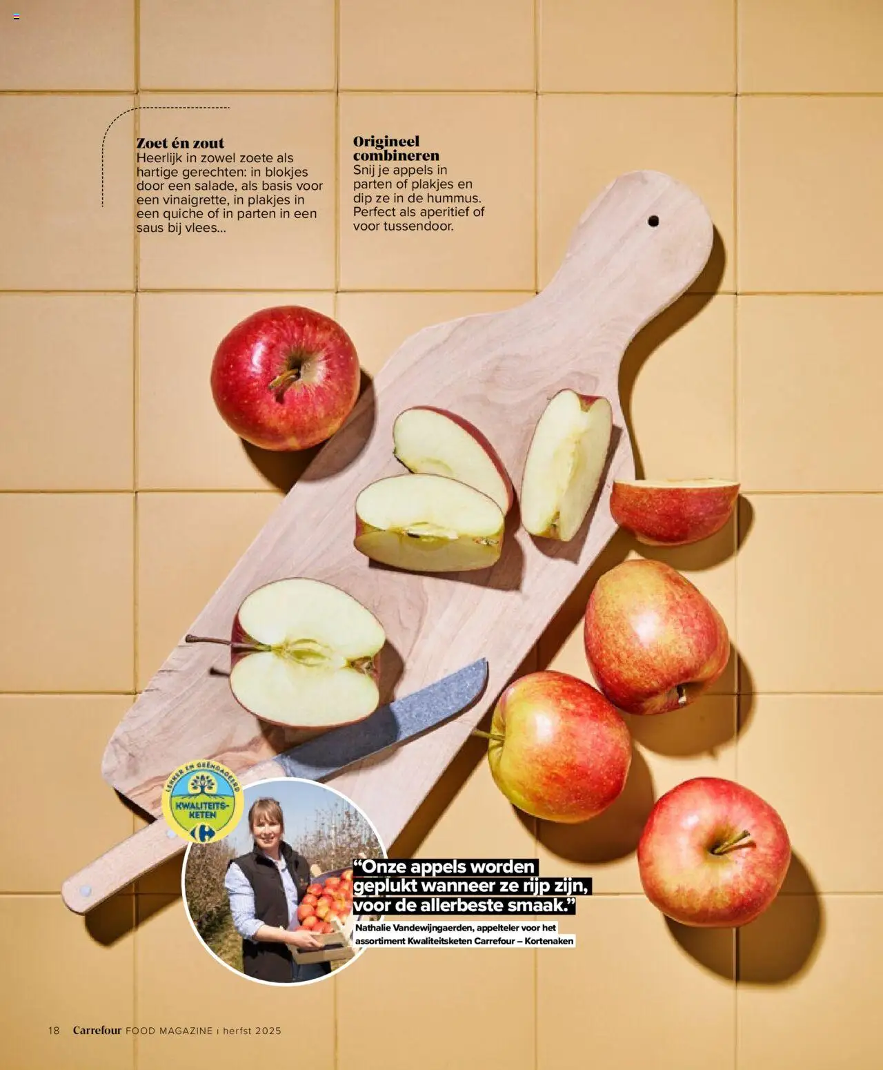 {H1} | Pagina: 18 | Producten: Appels, Sós kalács, Dip, Saus