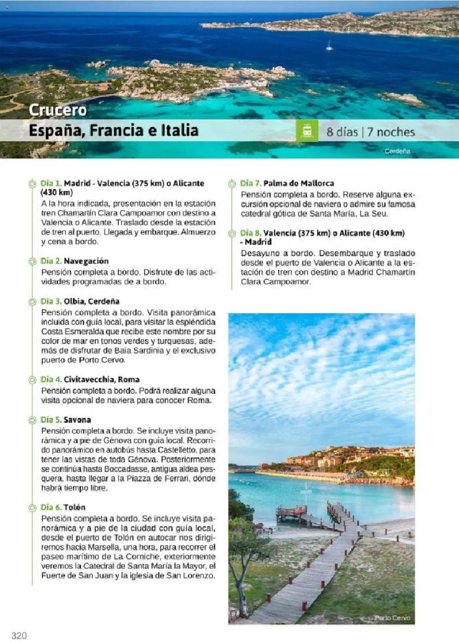 Viajes El Corte Inglés Rutas Culturales de la Comunidad de Madrid │ válido desde el 01.04.2026 | Página: 320 | Productos: Navegación