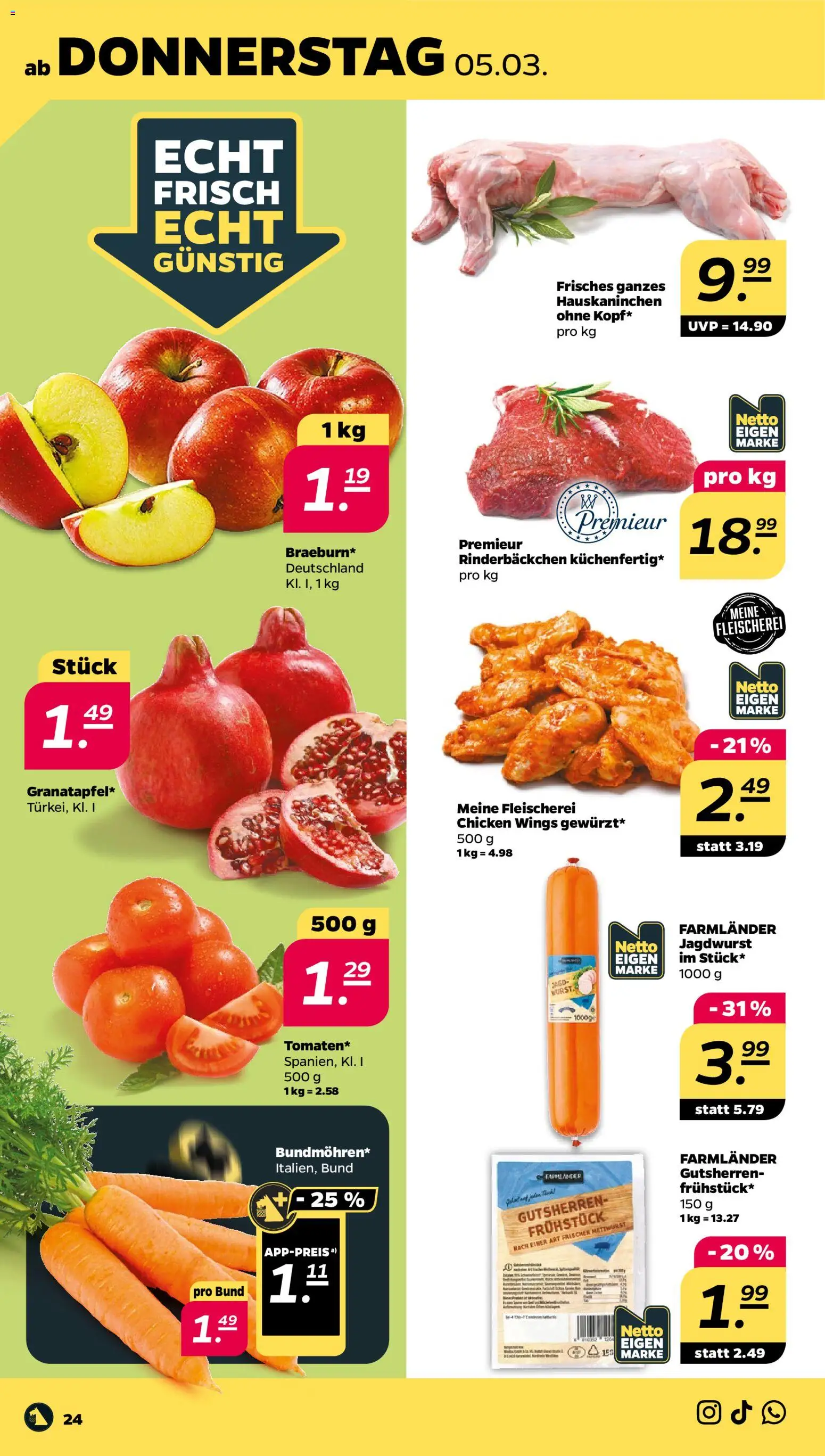 Netto Prospekt 	 – gültig ab 02.03.2026 | Seite: 28 | Produkte: Wurst