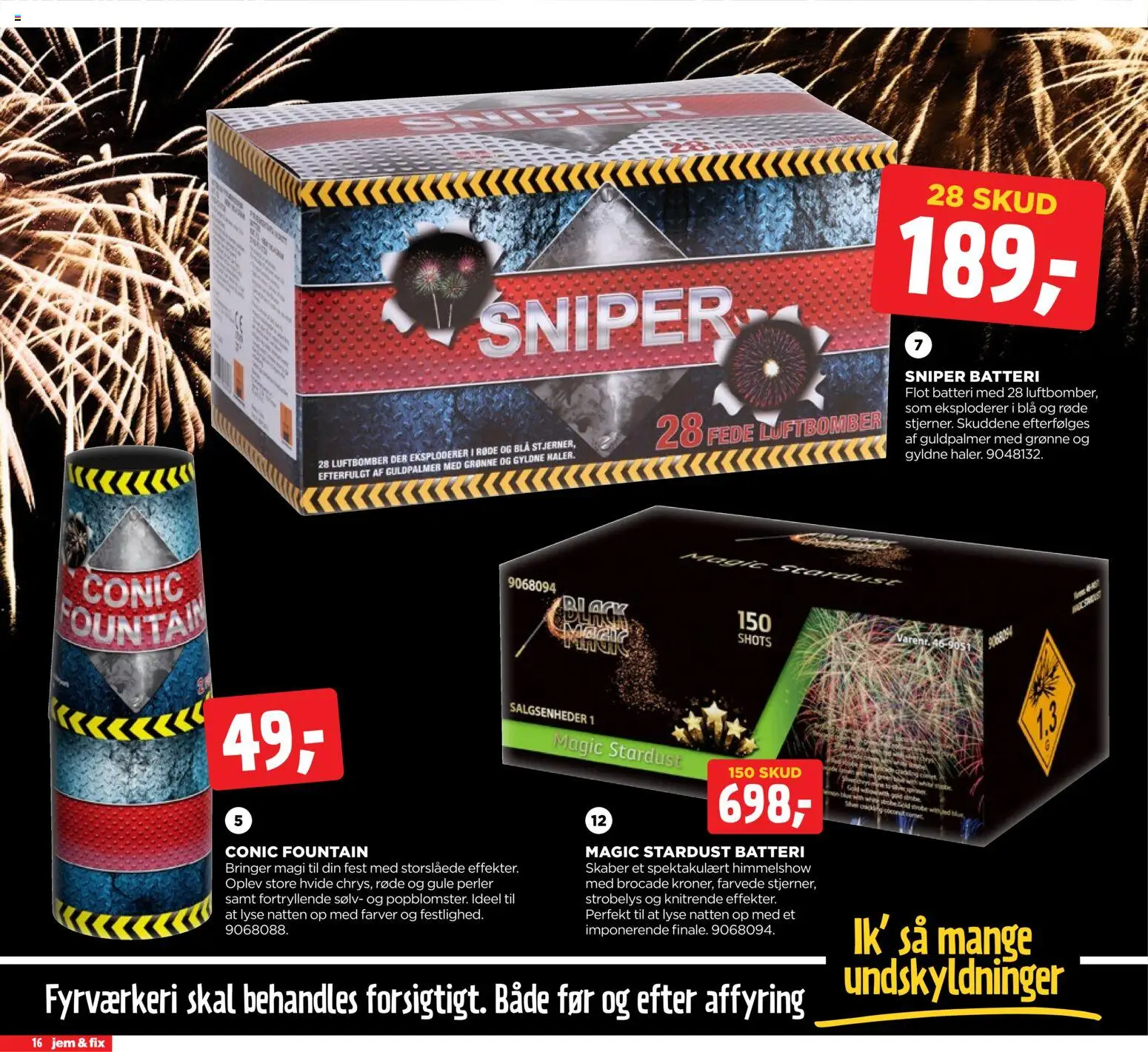 Jem & fix tilbudsavis – gyldig fra 14.12.2025 | Side: 16 | Produkter: Søm, Batteri