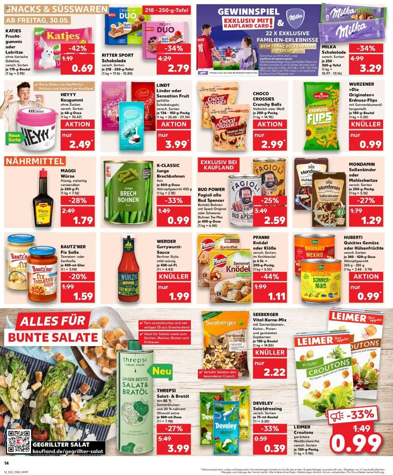 Kaufland prospekt Berlin	 - gültig ab dem 29.05.2025 | Seite: 14 | Produkte: Maggi, Öl, Olivenol, Milka