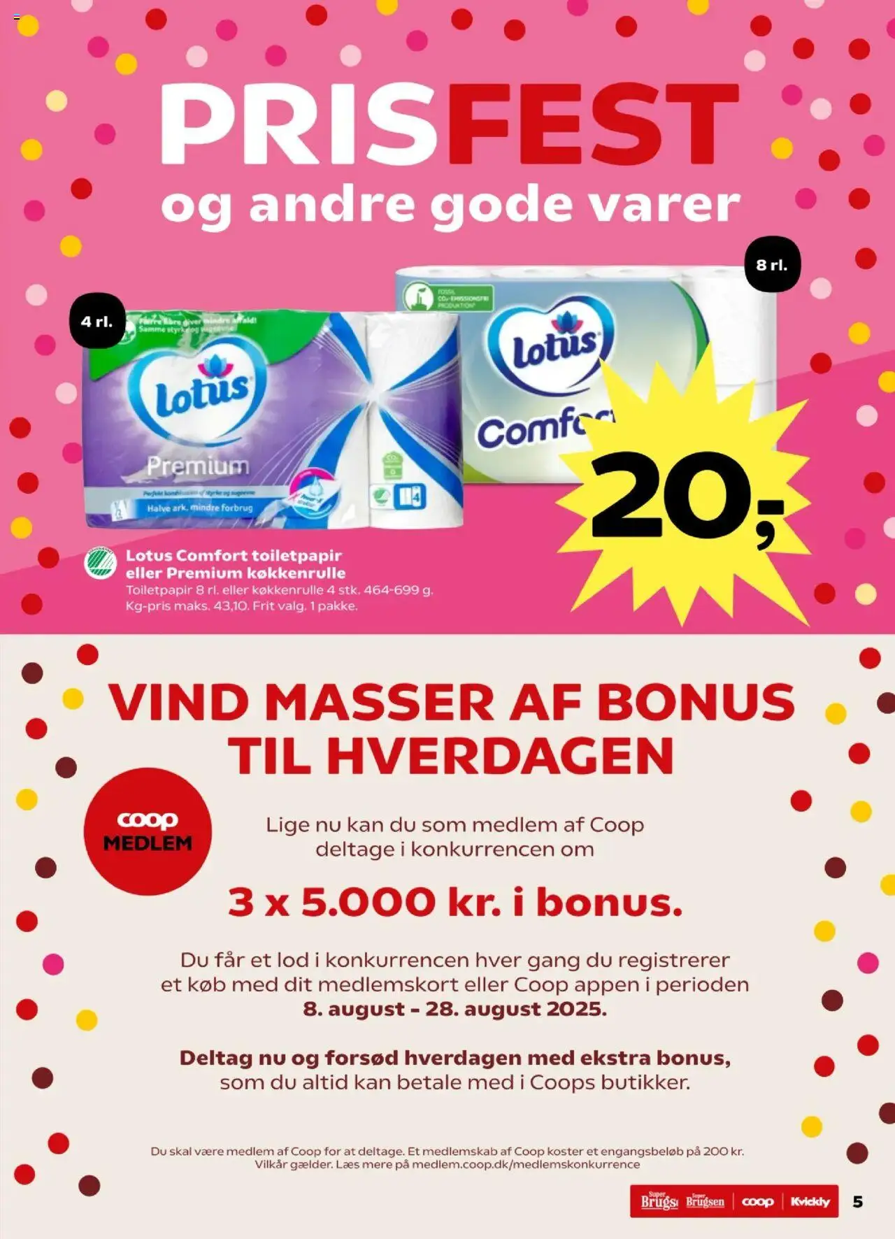 Kvickly Tilbudsavis gyldig fra 15.08.2025 | Side: 5 | Produkter: Søm