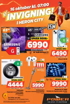 Power - erbjudanden - Förhandsvisning av reklamblad från butik Power aktuell från 16.10.2025