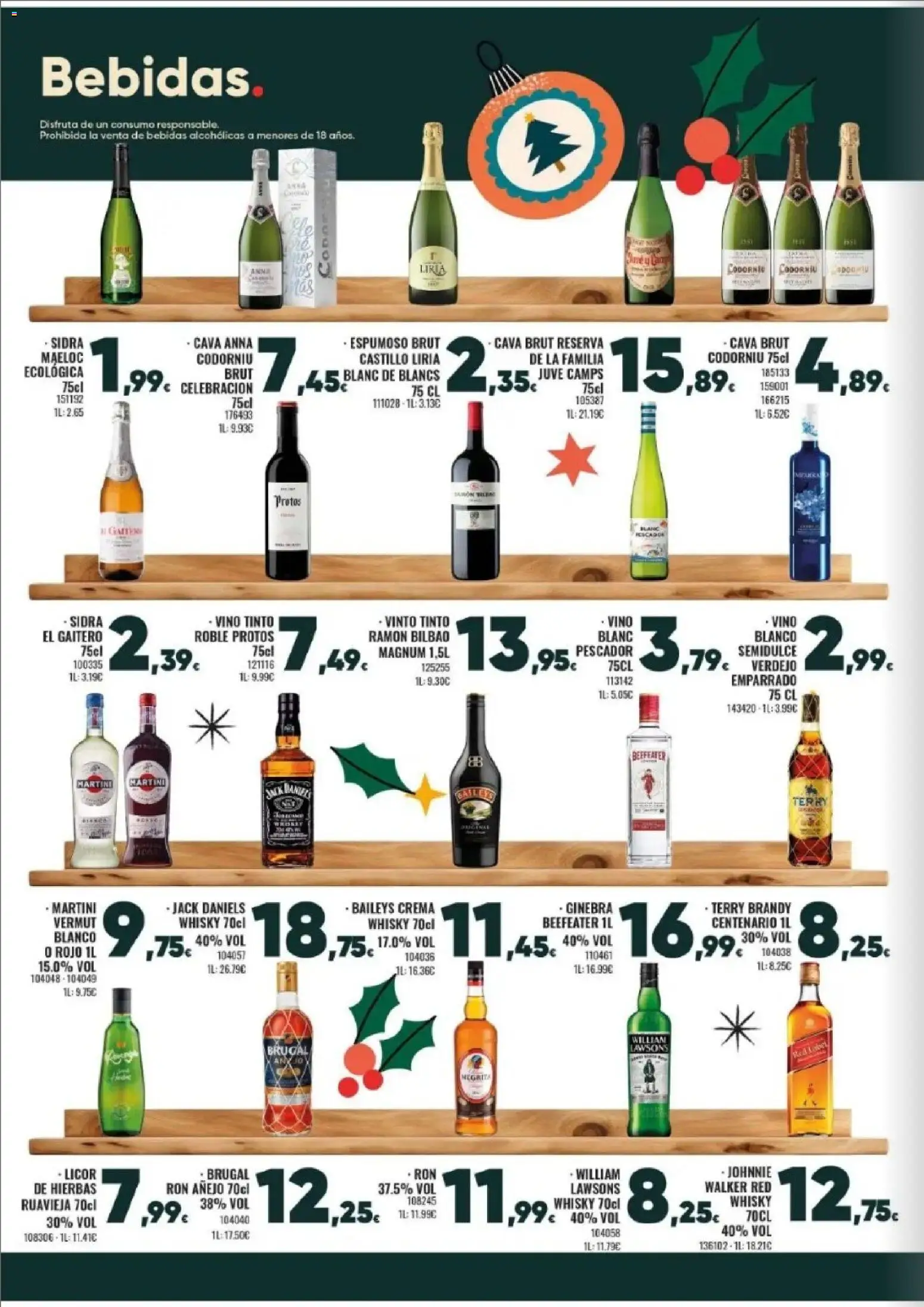 Family Cash folleto │ válido desde el 11.12.2025 | Página: 21 | Productos: Licor, Ginebra, Whisky, Μαύρο πιπέρι