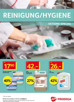 Prodega Aktionen Reinigung ab 17.11.2025 gültig