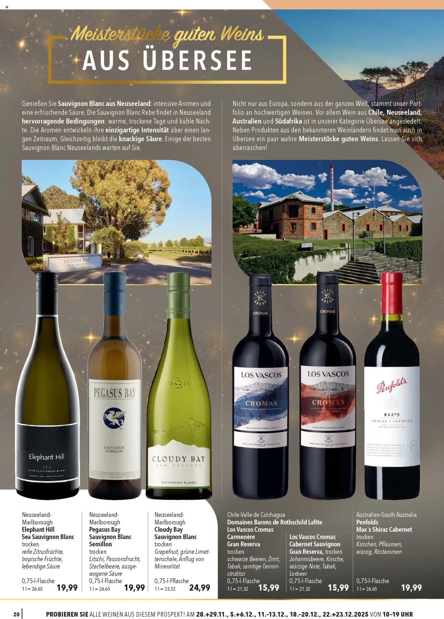 CITTI Markt - Weine zum Fest – gültig ab 26.11.2025 | Seite: 20 | Produkte: Wein, Uhr