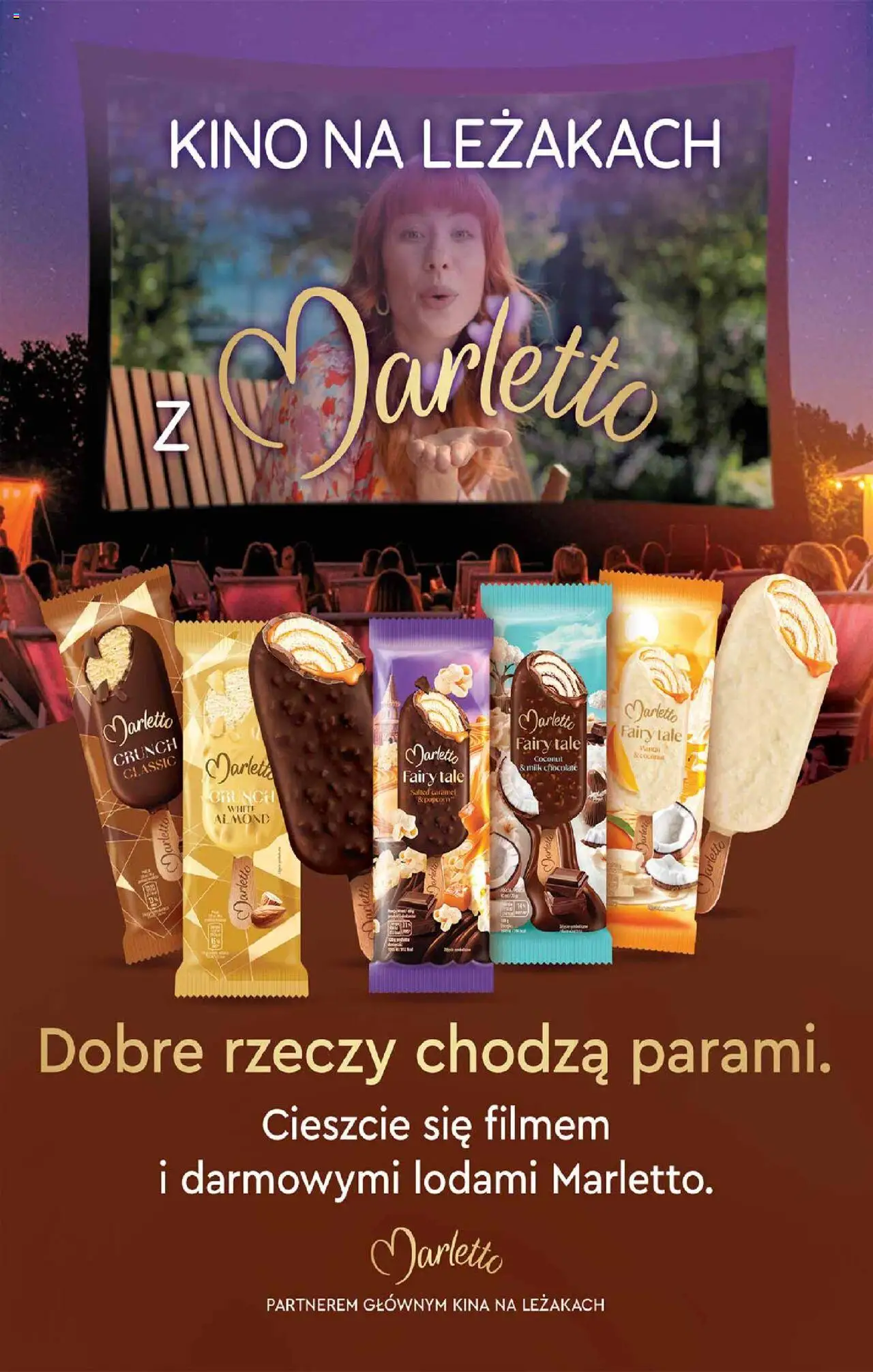 Biedronka gazetka - Marletto kino od 14.06.2025 | Strona: 1 | Produkty: Mango, Popcorn, Fairy