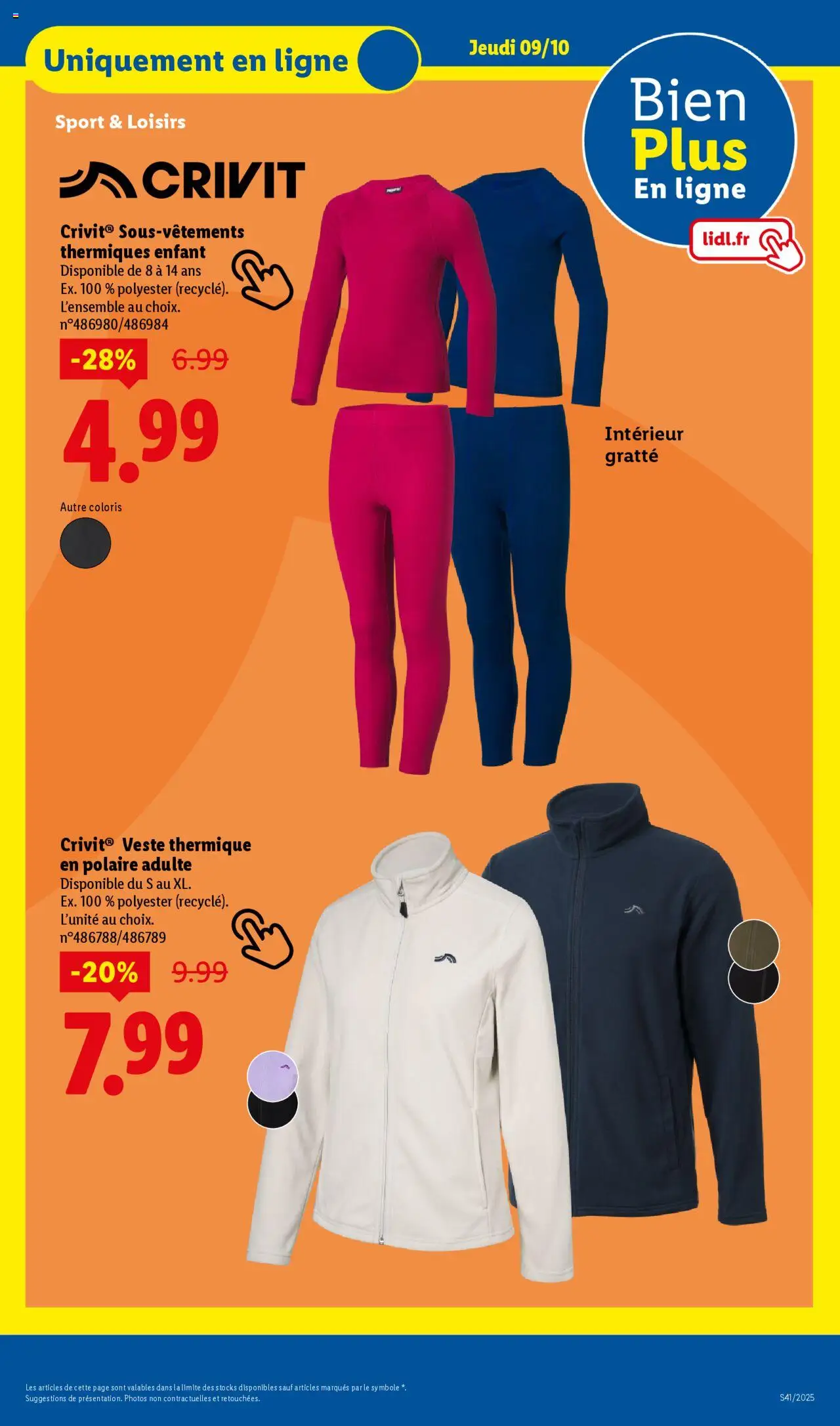 {H1} | Page: 33 | Produits: Veste, Sous-vêtements