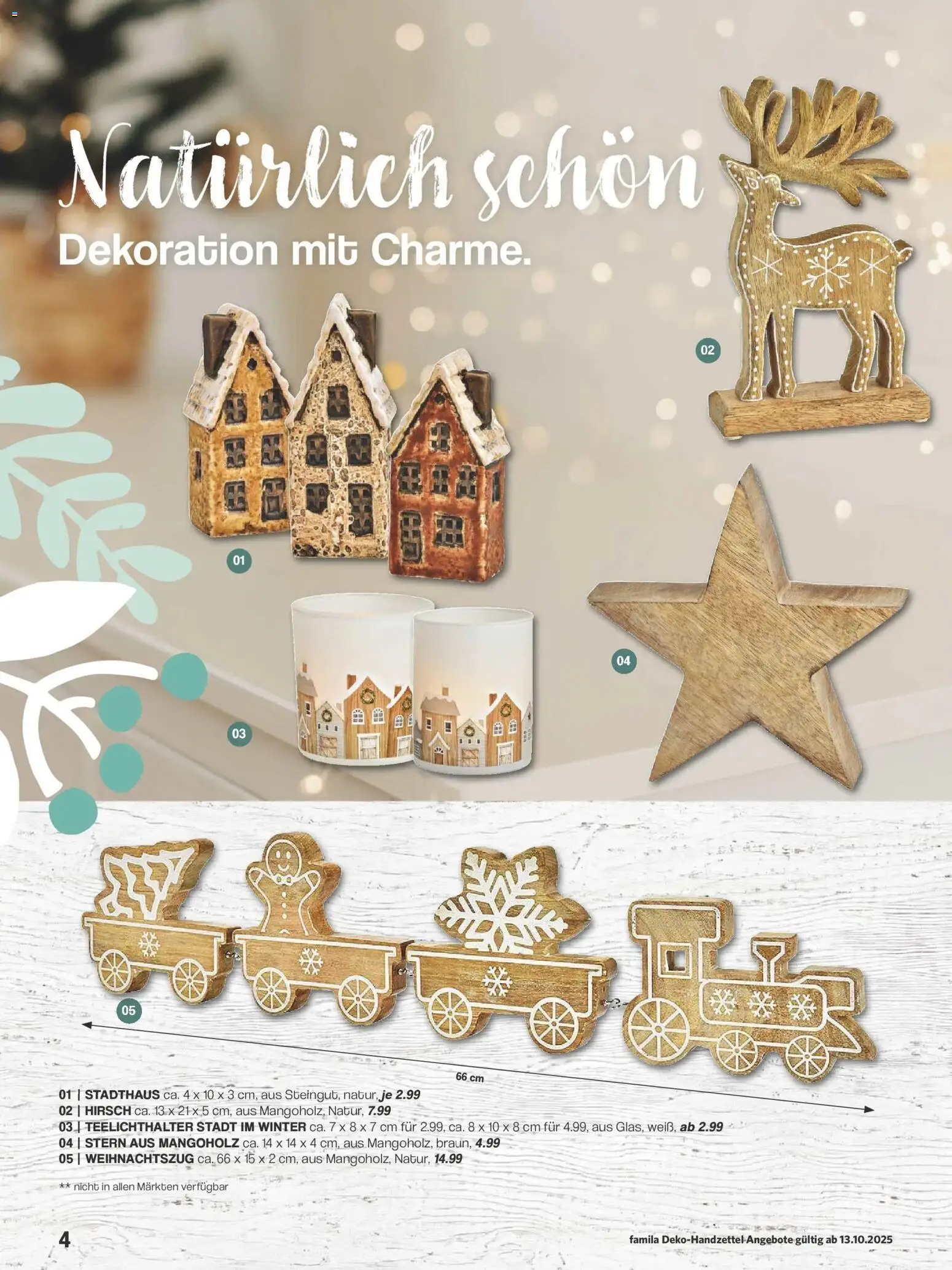 Famila Nordwest - Famila: Weihnachtsdeko – gültig ab 12.10.2025 | Seite: 4