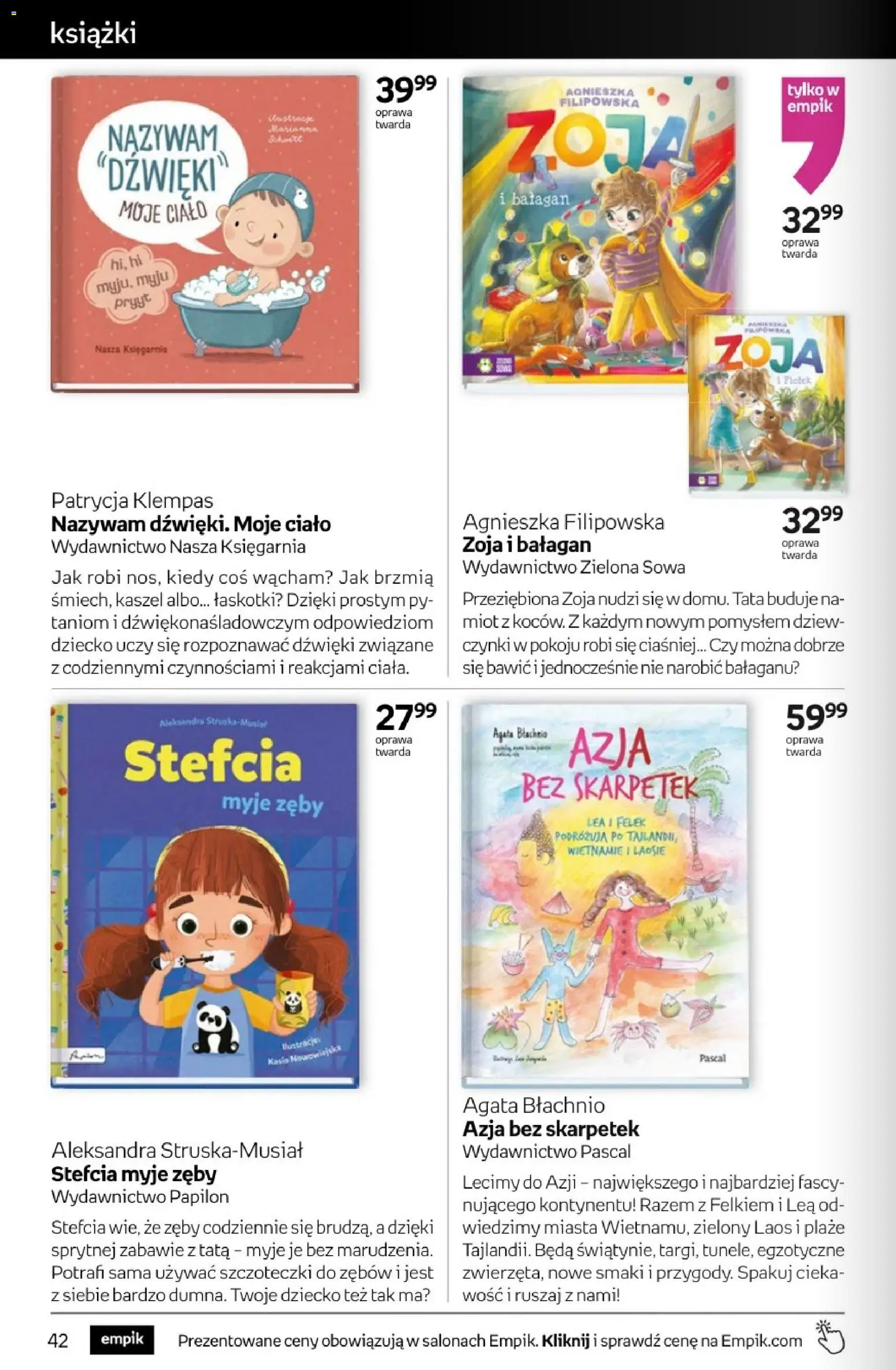 Empik promocje - Tom kultury Książki od 28.01.2026 | Strona: 42