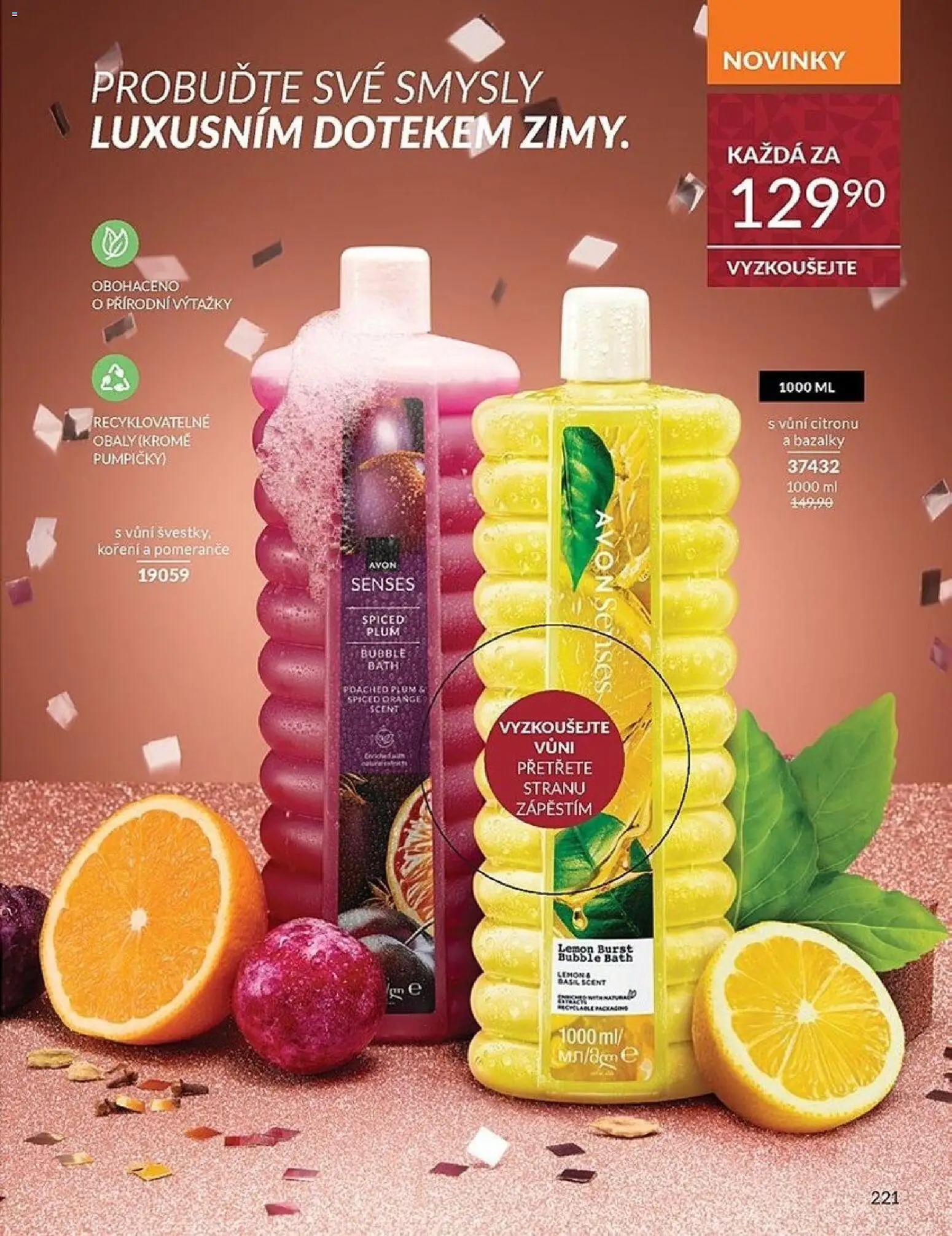 Avon Black Friday od 01.11.2025 | Strana: 221 | Produkty: Pomeranče, Koření