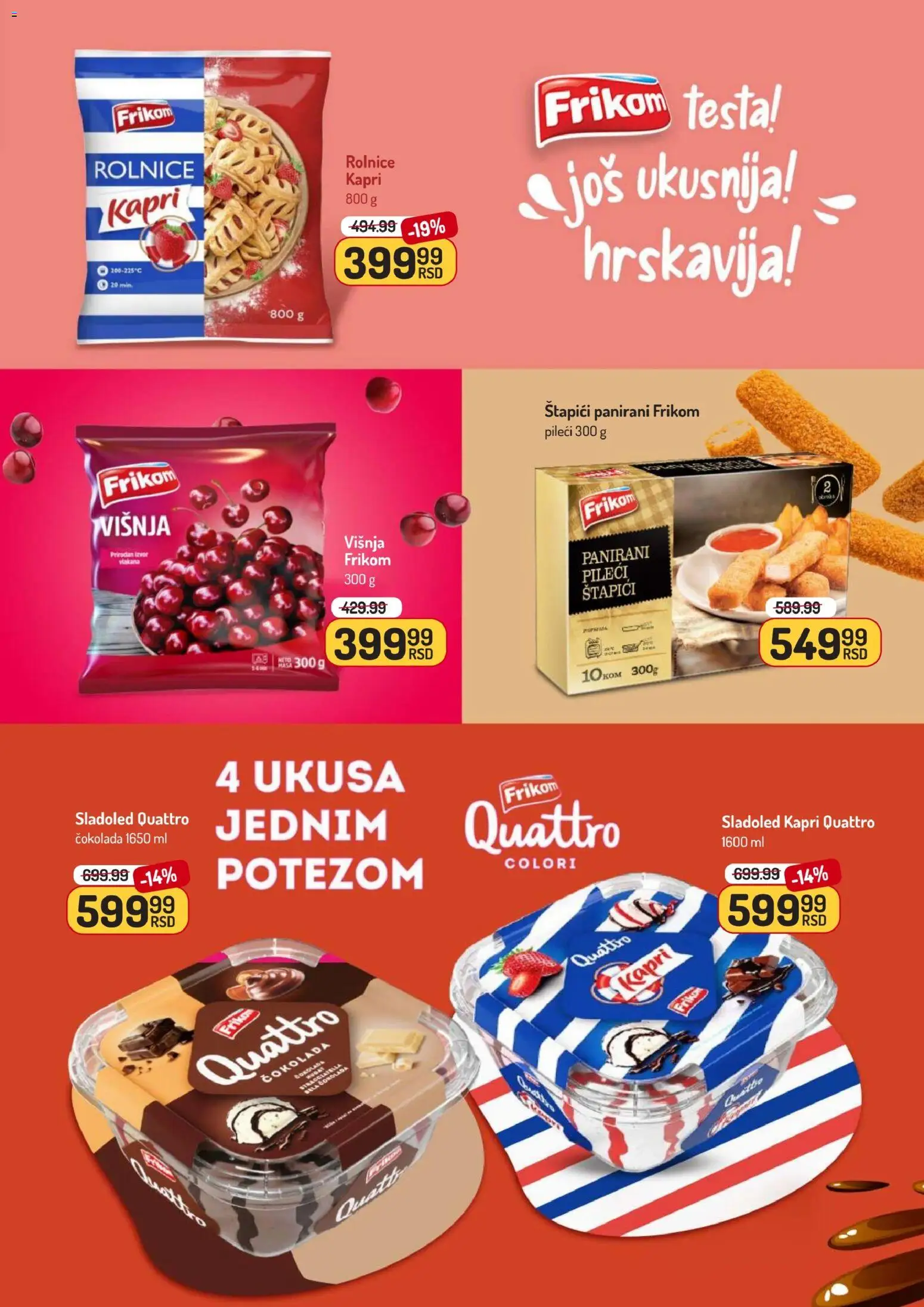 Aman katalog - važi od 02.03.2026 | Strana: 17 | Proizvode: Sladoled, Višnja, Čokolada