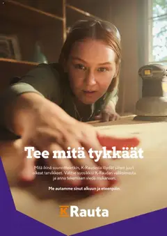 K-Rauta-mainoslehti voimassa 01.09.2025 alkaen | Sivu: 2 | Tuotteet: Tee