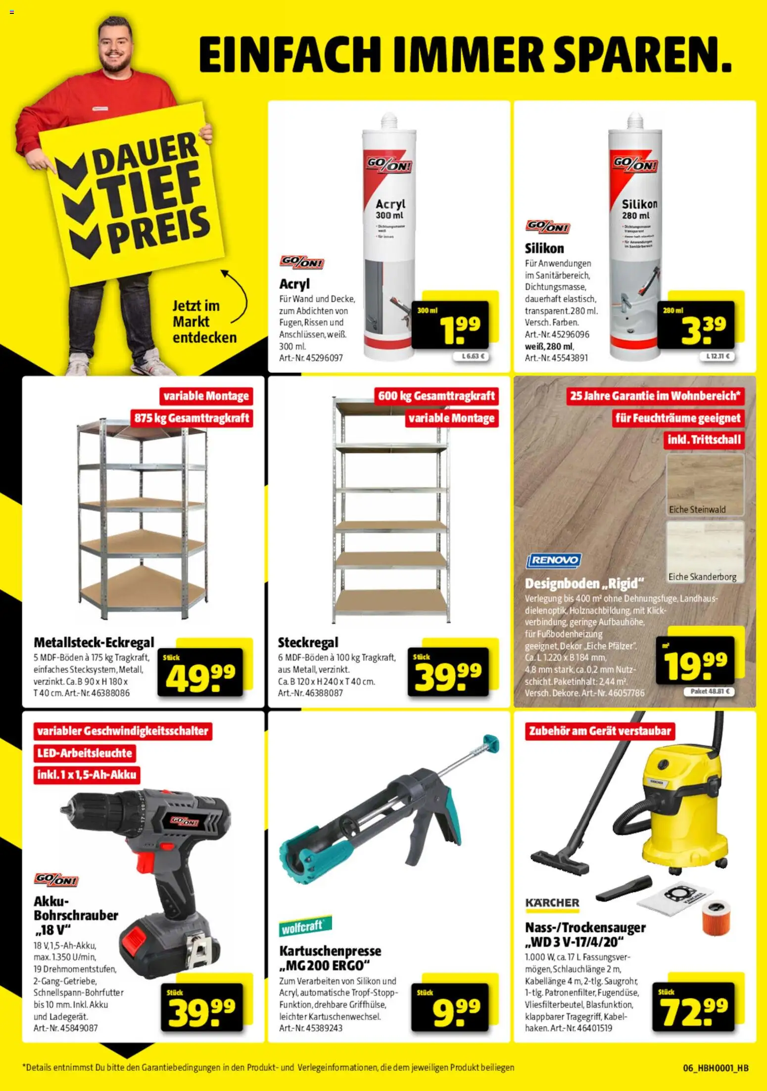 Hagebau Prospekt 	 – gültig ab 03.01.2026 | Seite: 6 | Produkte: Kabel