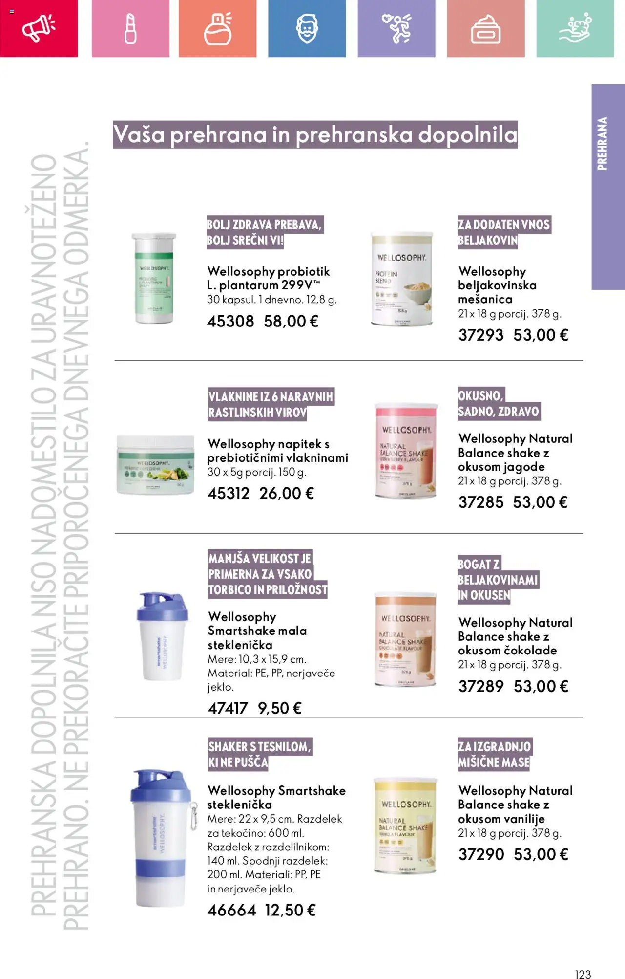 Oriflame katalog 11 │ velja od 03.08.2025 | Stran: 123 | Izdelki: Prehranska dopolnila, Jagode