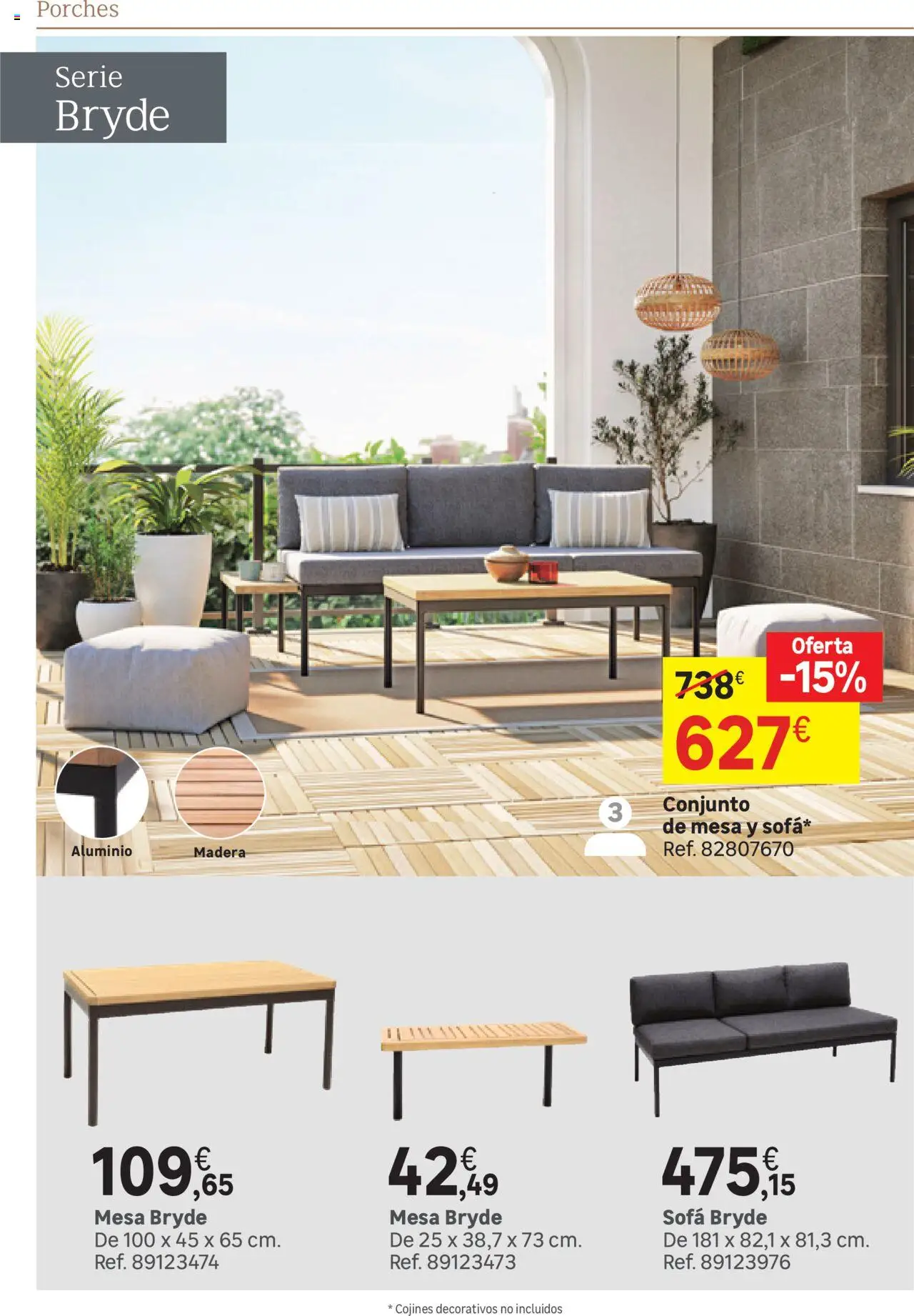 Leroy Merlin catálogo │ válido desde el 25.03.2025 | Página: 115 | Productos: Sofá, Mesa