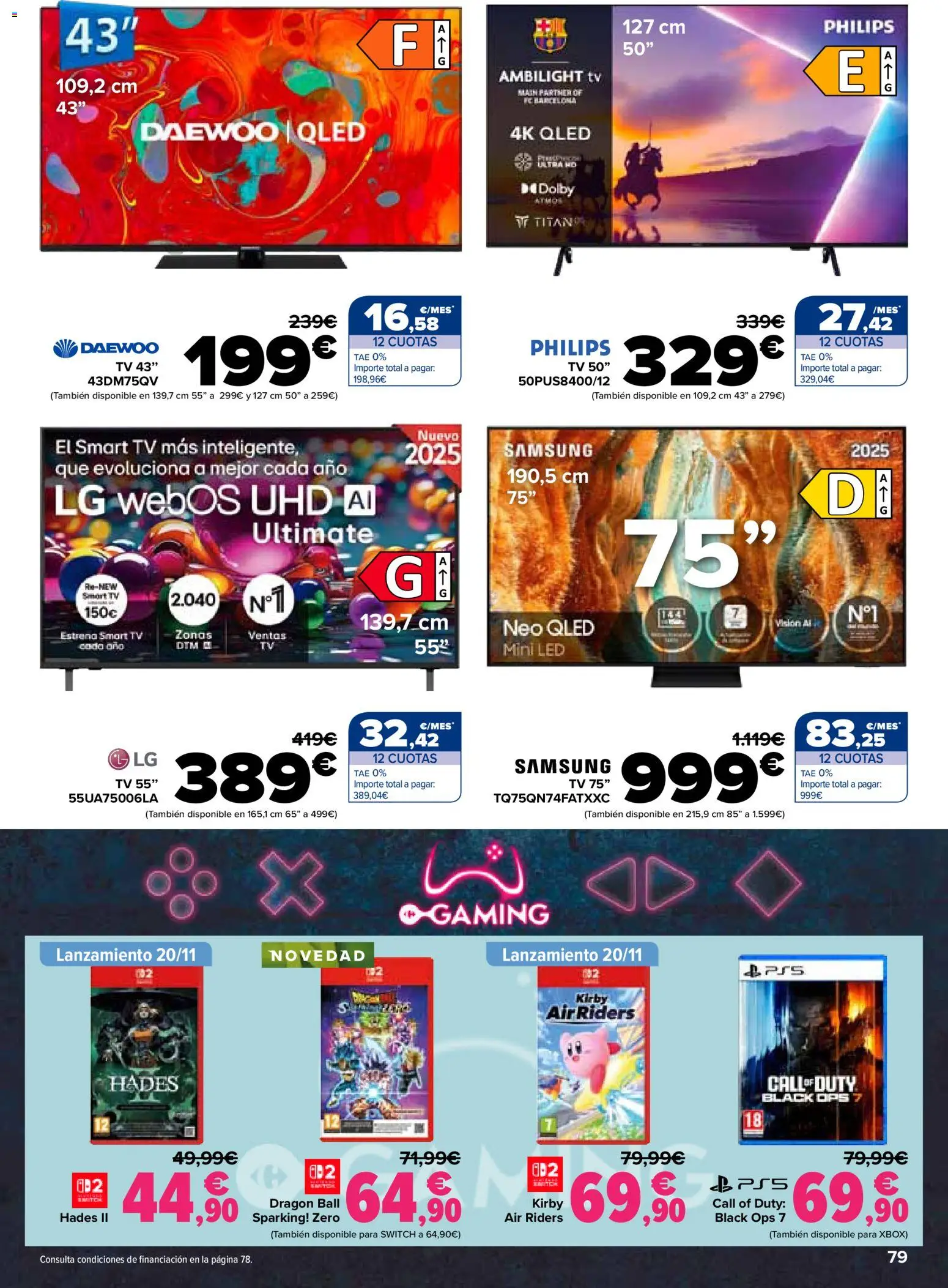 Carrefour folleto │ válido desde el 14.11.2025 | Página: 79 | Productos: Xbox