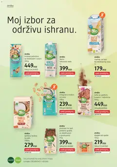 dmBio speltino brašno tip 630, Speltino brašno tip 630, 1000 g - pregled DM Drogerie kataloga - važi od 01.04.2026 | Strana: 30 | Proizvode: Pahuljice, Miš, Brašno, Voda