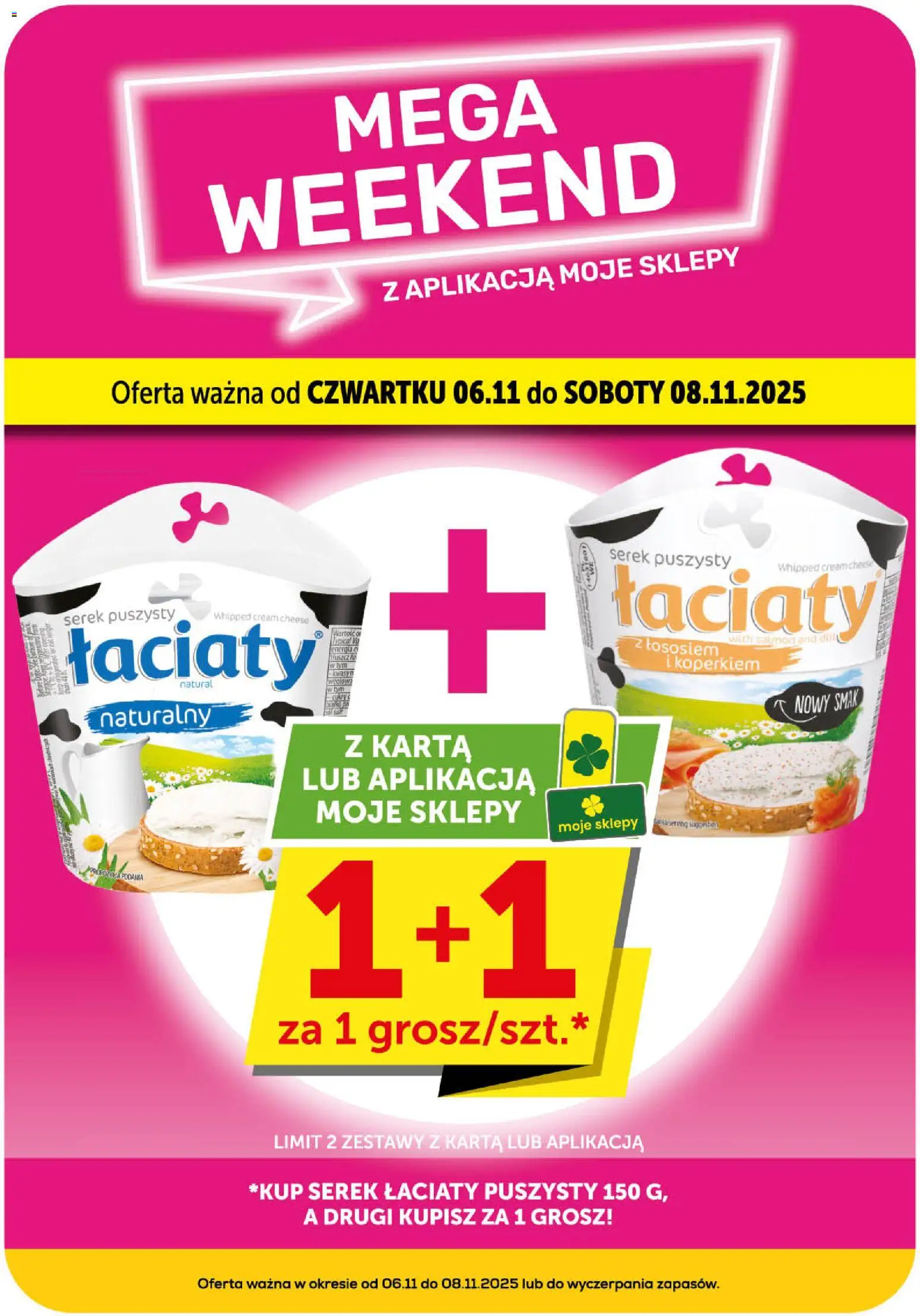 Euro Sklep Gazetka od 30.10.2025 | Strona: 22 | Produkty: Karta, Cream cheese, Serek