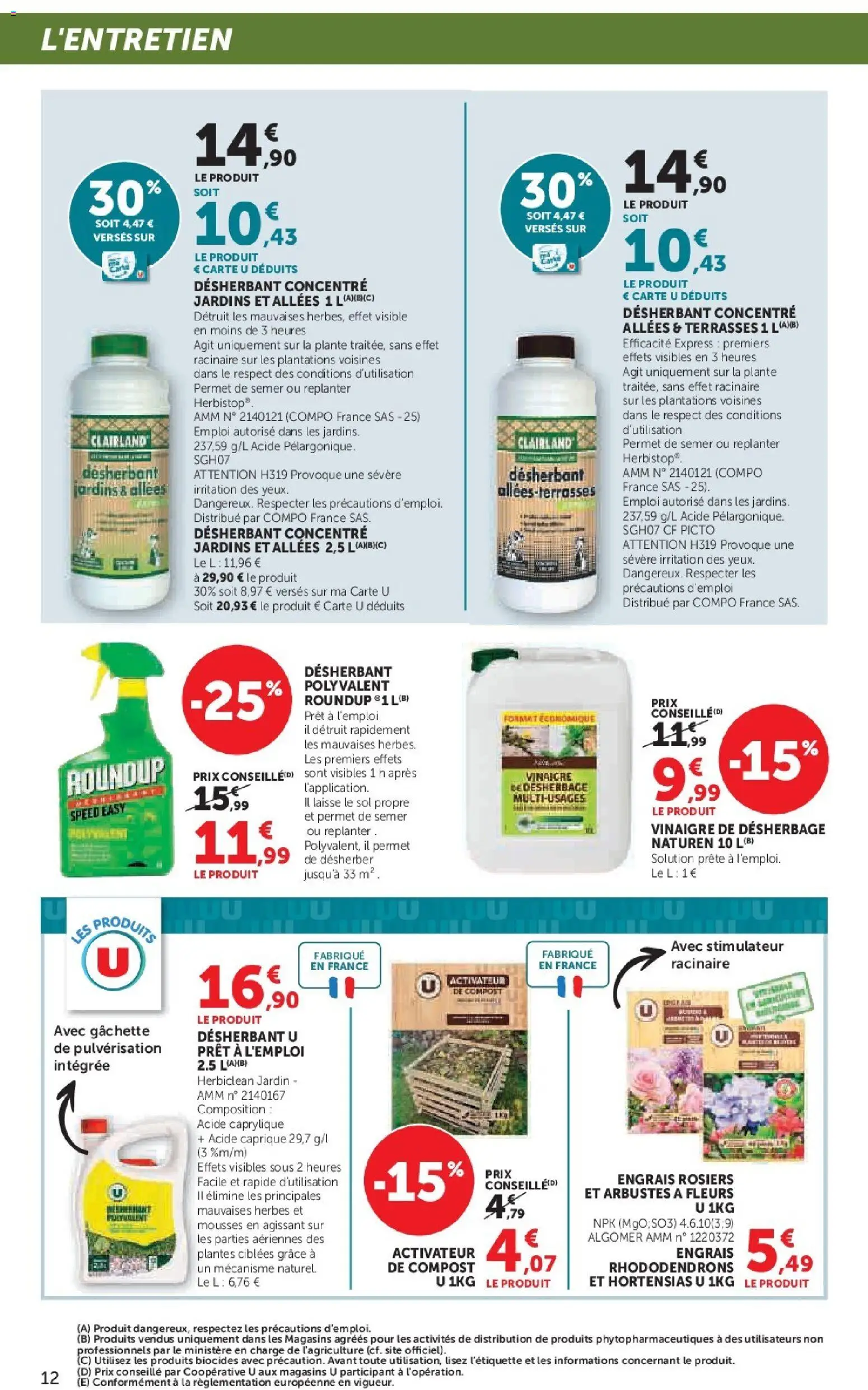 {H1} | Page: 12 | Produits: Plantes, Vinaigre