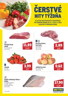 Metro leták platný od 13.04.2026