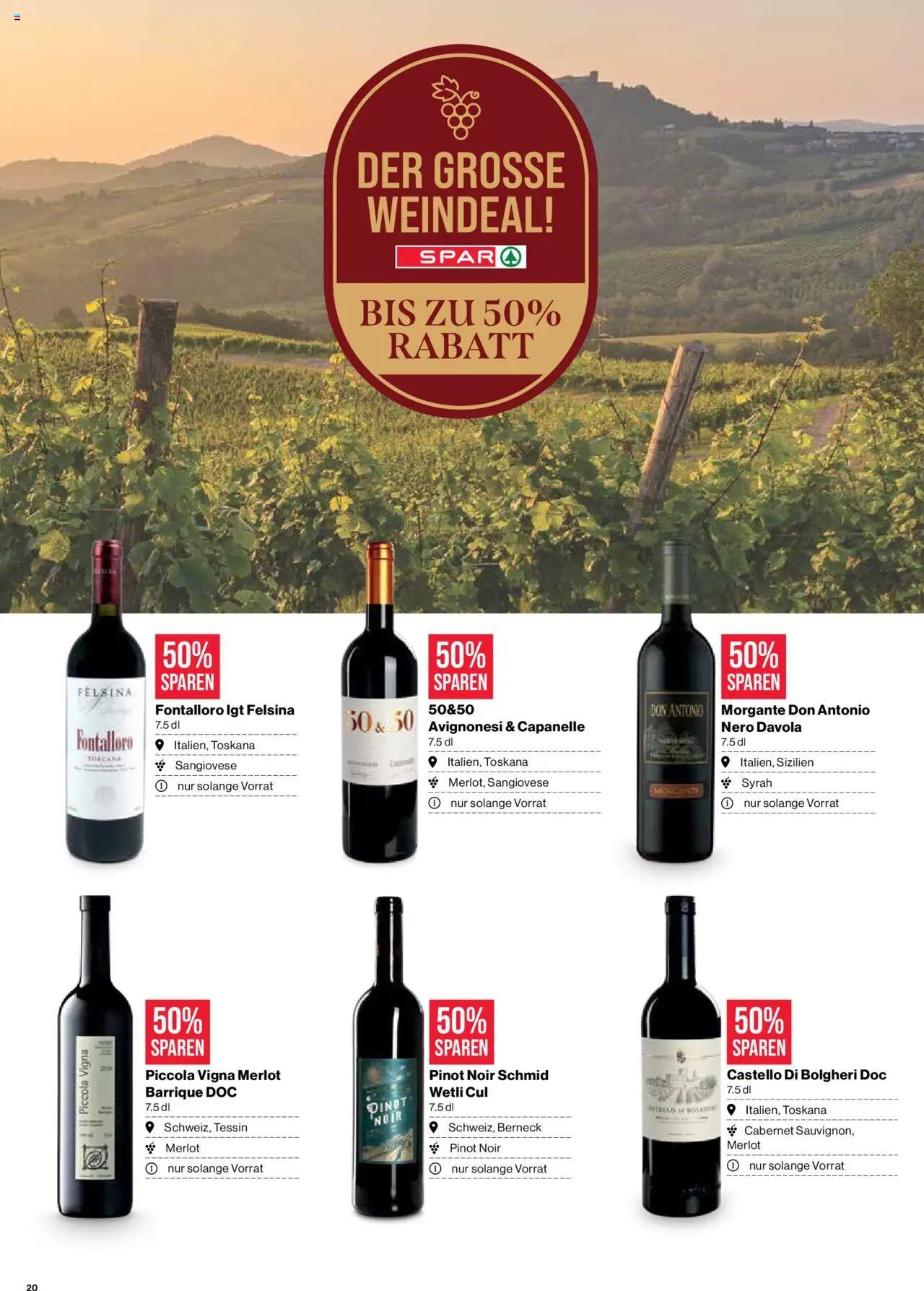 SPAR Aktionen – gültig ab 09.10.2025 | Seite: 20 | Produkte: Merlot