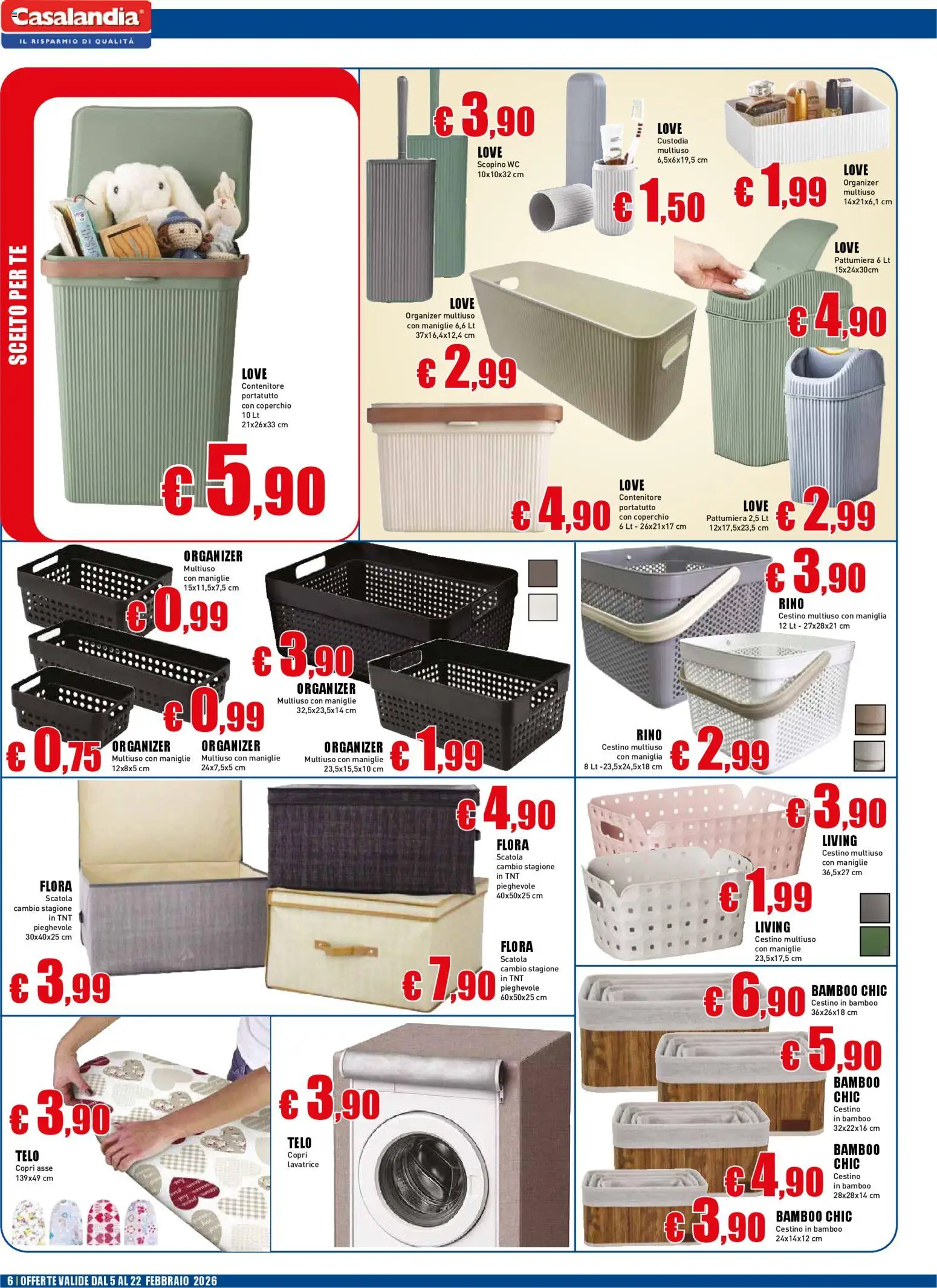 Volantino Casalandia del 05.02.2026 | Pagina: 6