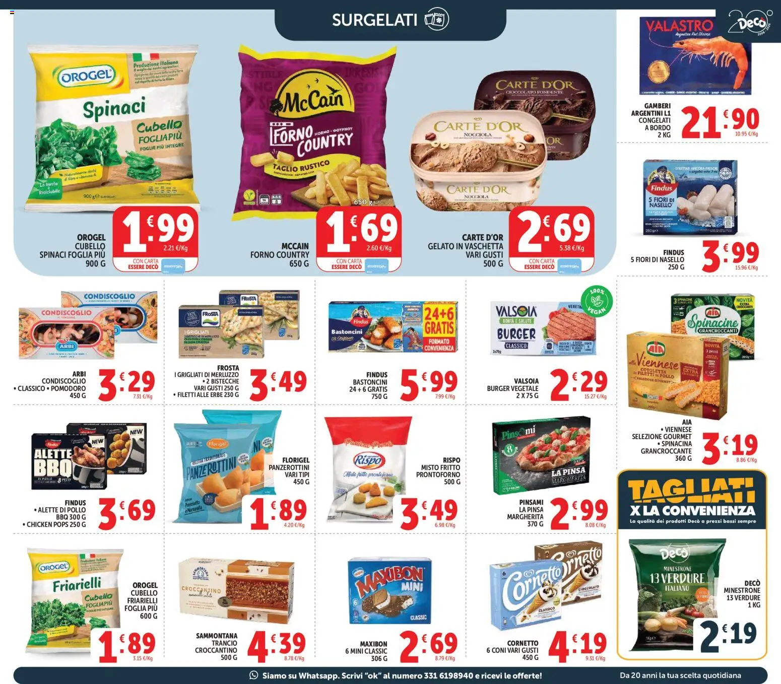 Volantino Decò del 27.03.2026 | Pagina: 17 | Prodotti: Pollo, Merluzzo, Forno, Nasello