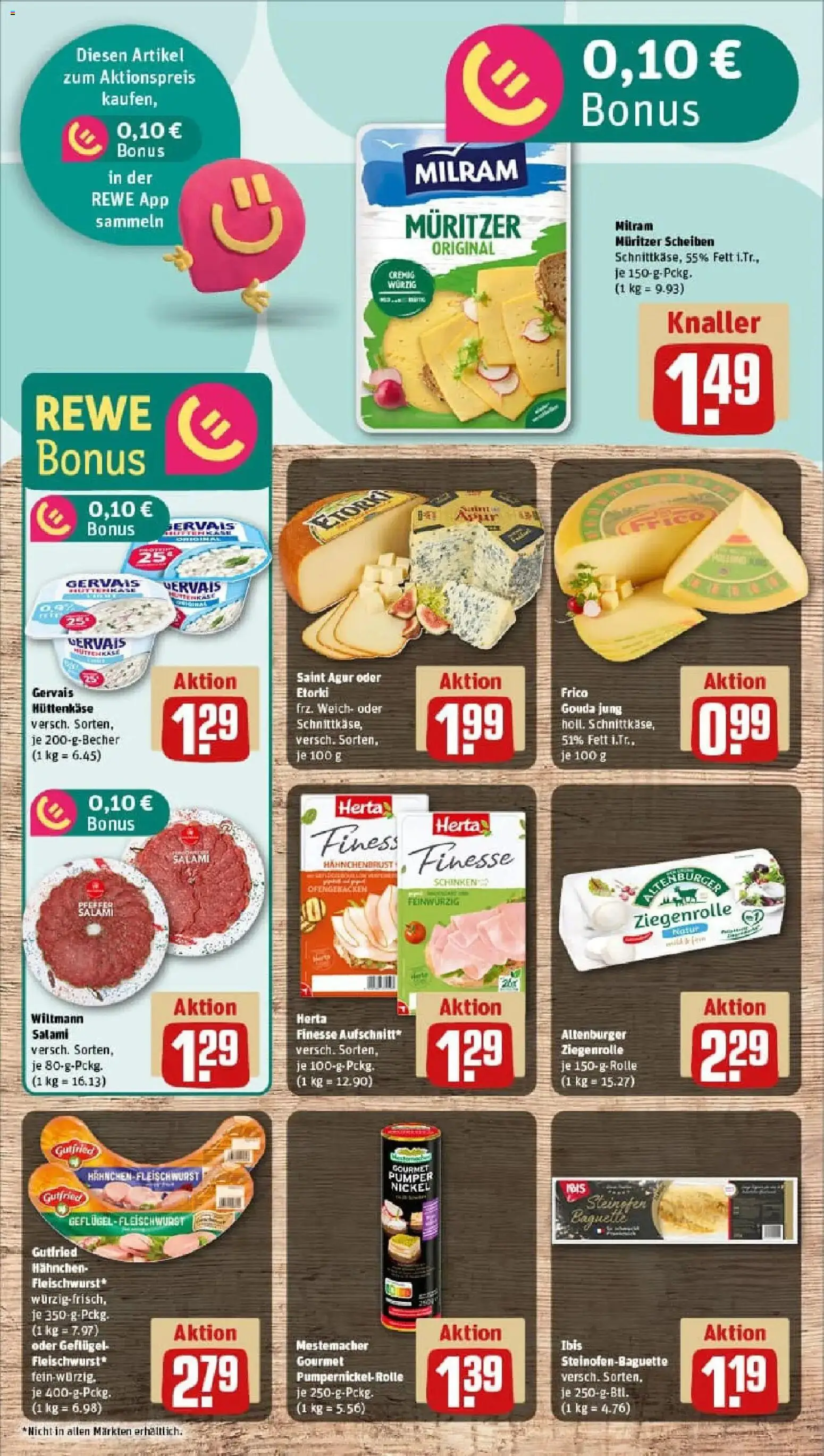 Rewe prospekt Bad Homburg V. D. Höhe	 – gültig ab 22.12.2025 | Seite: 11 | Produkte: Hahnchen, Baguette, Salami, Hahnchenbrust