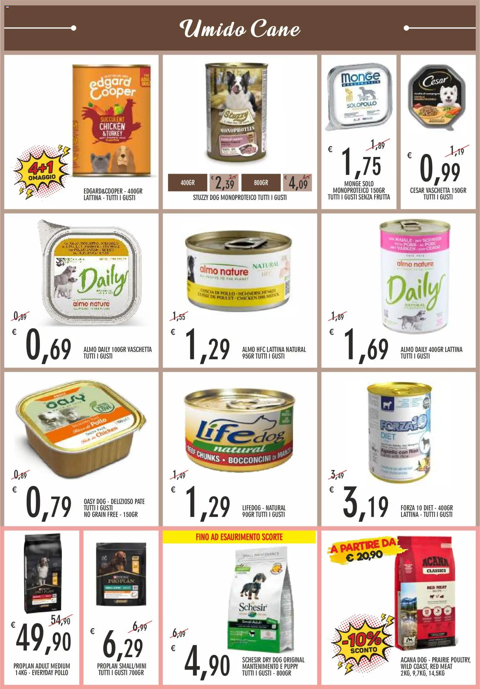 Volantino Moby Dick del 22.10.2025 | Pagina: 3 | Prodotti: Paté, Pollo, Frutta, Agnello