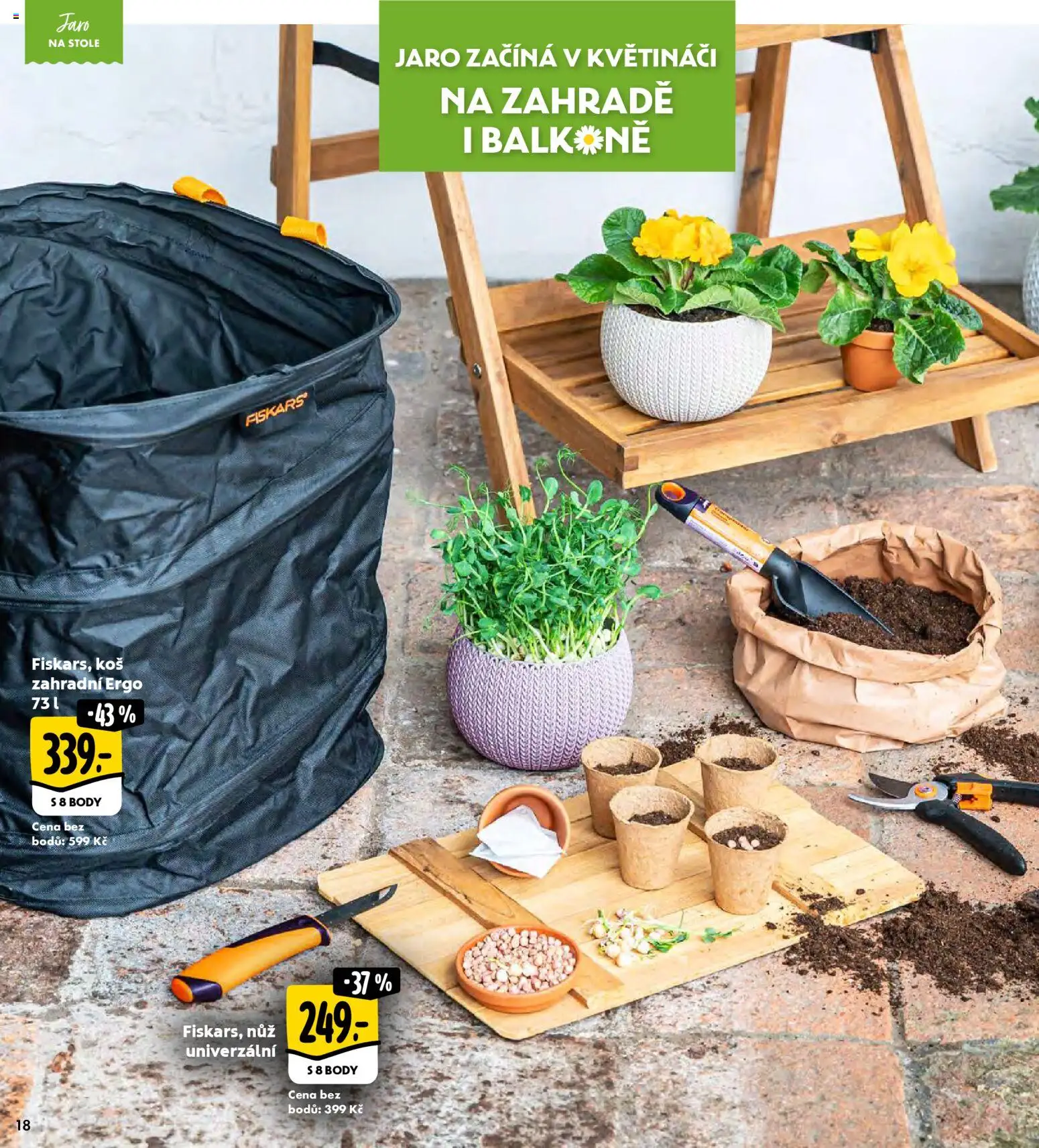 Albert magazín od 01.03.2026 | Strana: 18 | Produkty: Nůž, Koš, Body