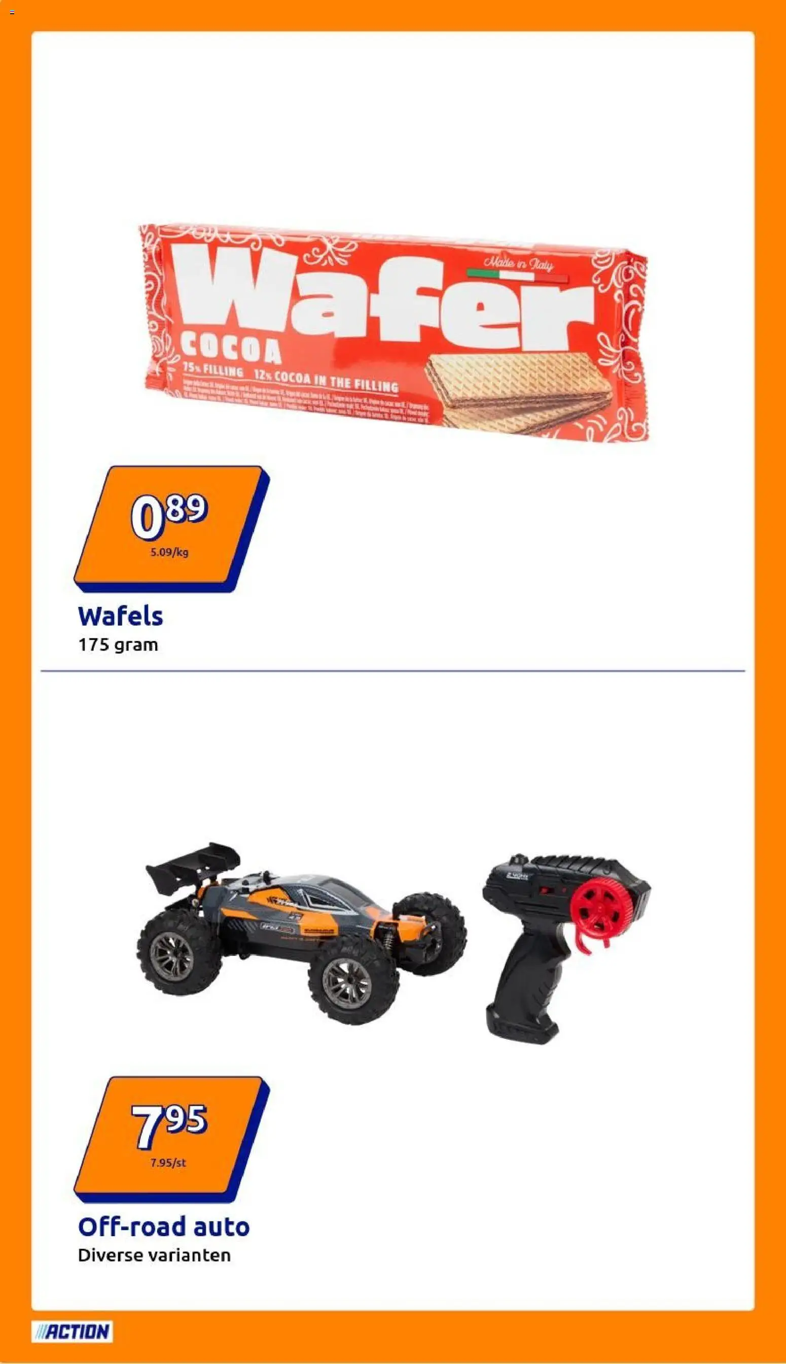 {H1} | Pagina: 18 | Producten: Wafels