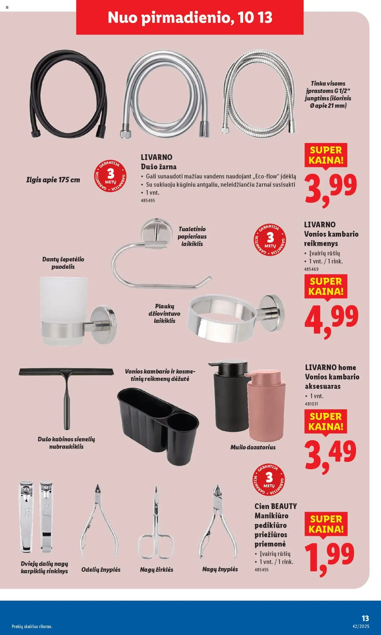 LIDL akcijos nuo 13.10.2025 | Puslapis: 13 | Prekių: Puodelis