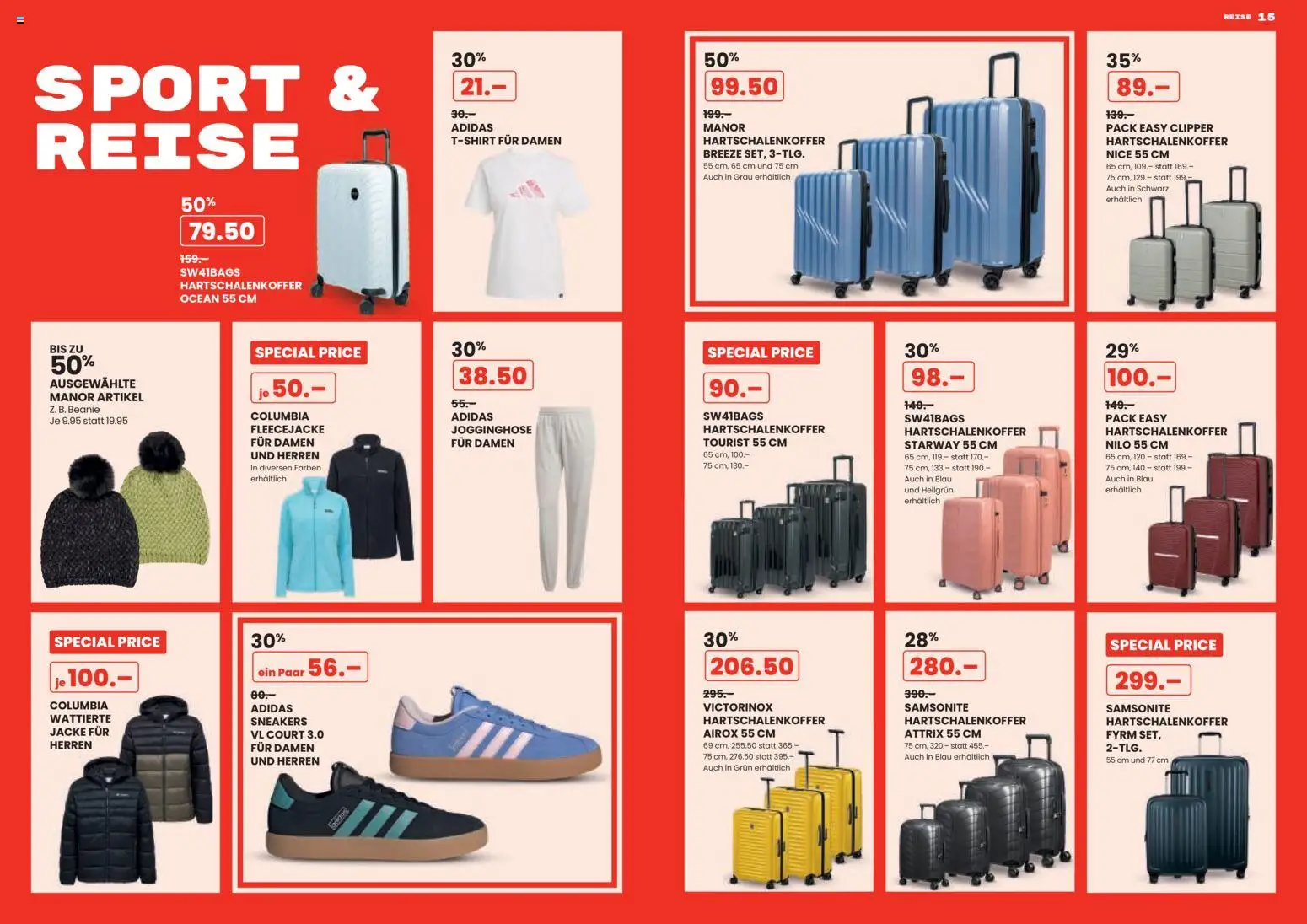 Manor Aktionen Sale – gültig ab 25.12.2025 | Seite: 8 | Produkte: Jacke, Jogginghose