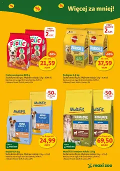 Maxi Zoo Gazetka - Więcej za mniej od 01.07.2025 | Strona: 5 | Produkty: Pedigree, Fresco, Wołowina