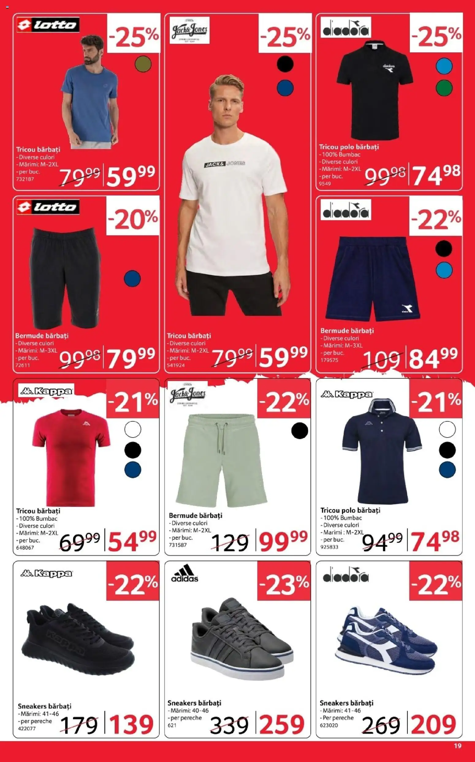 Noul catalog Selgros – valabil de la 17.04.2026 | Pagină: 19 | Produse: Tricou