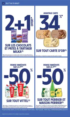  | Page: 8 | Produits: Vittel, Lait, Chocolat, Pâtes