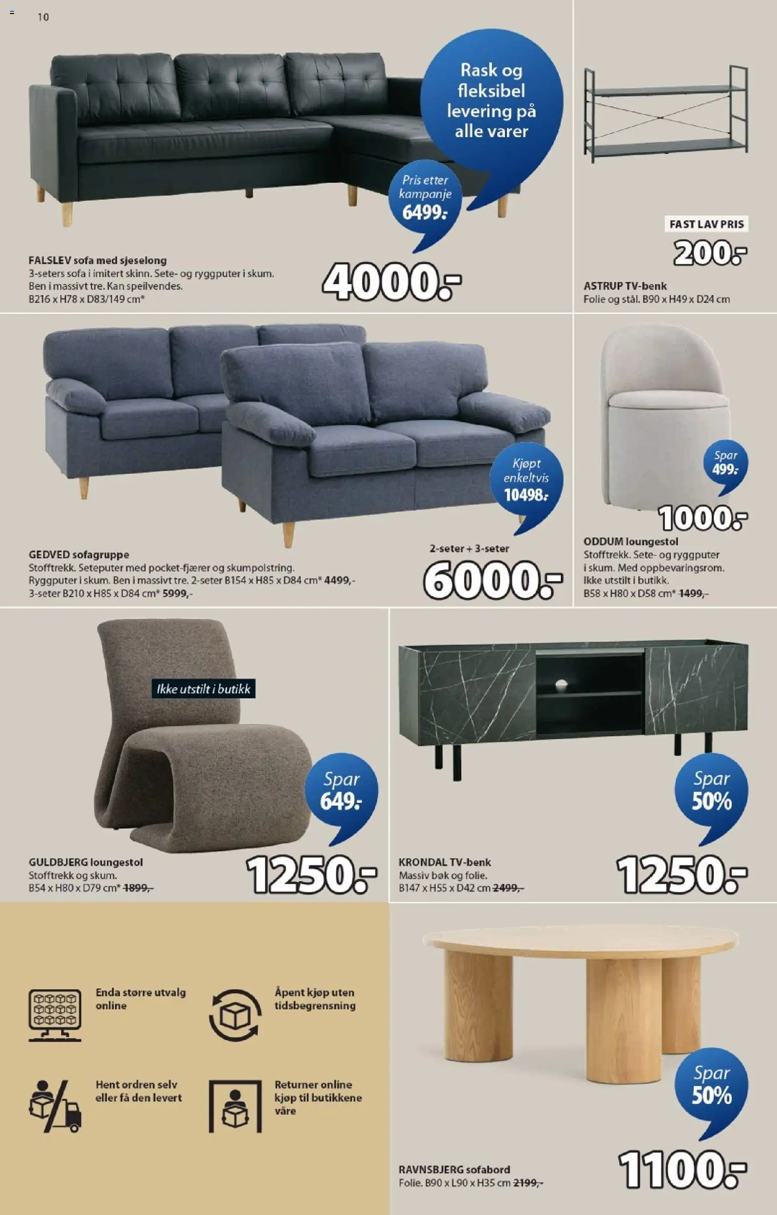 {H1} | Side: 10 | Produkter: Gown, Sofa, Sjeselong