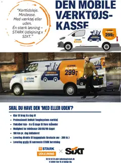 Stark - Værktøjsbiler gyldig fra 01.01.2026