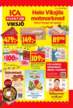 ICA Kvantum - Järfälla - Förhandsvisning av reklamblad från butik ICA Kvantum aktuell från 22.09.2025