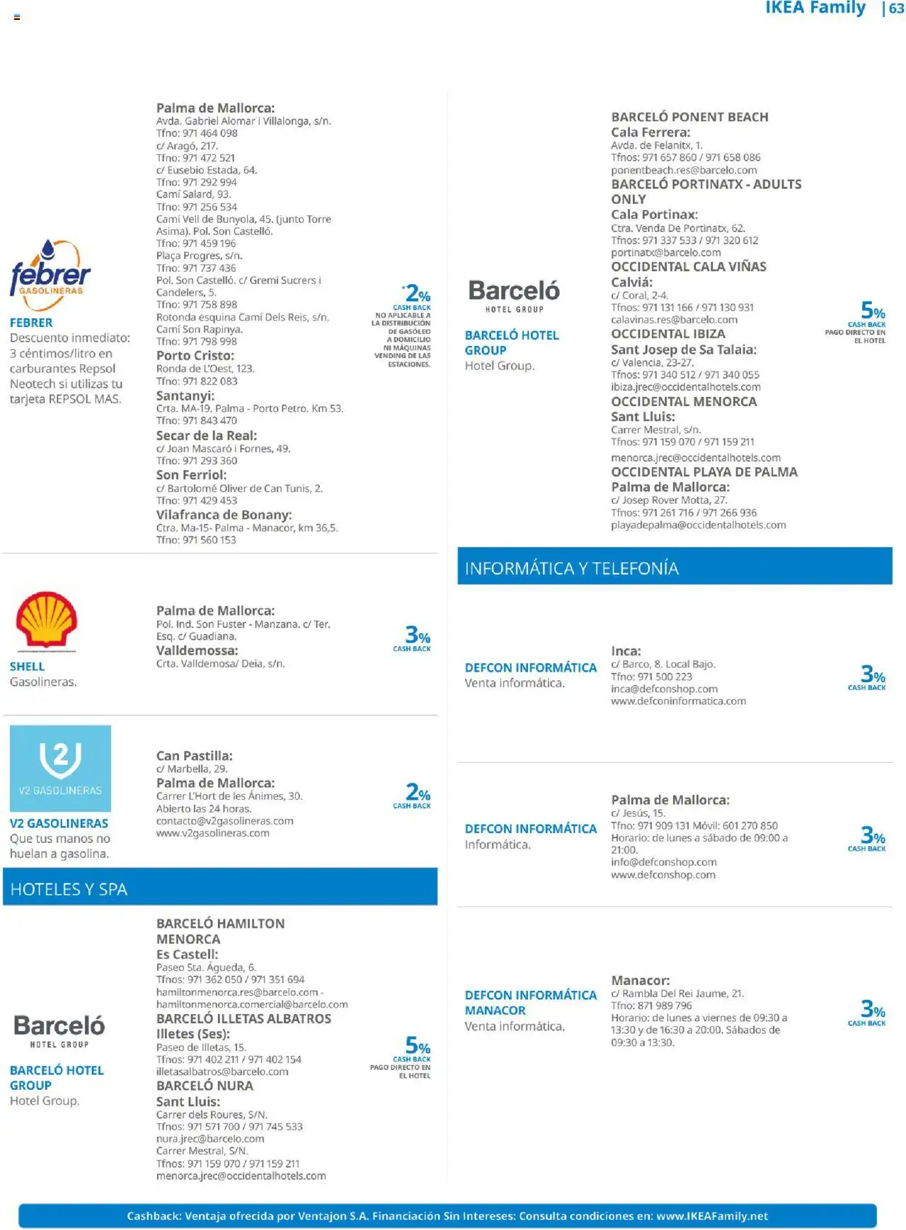 Catálogo IKEA Family Mallorca │ válido desde el 01.07.2025 | Página: 63