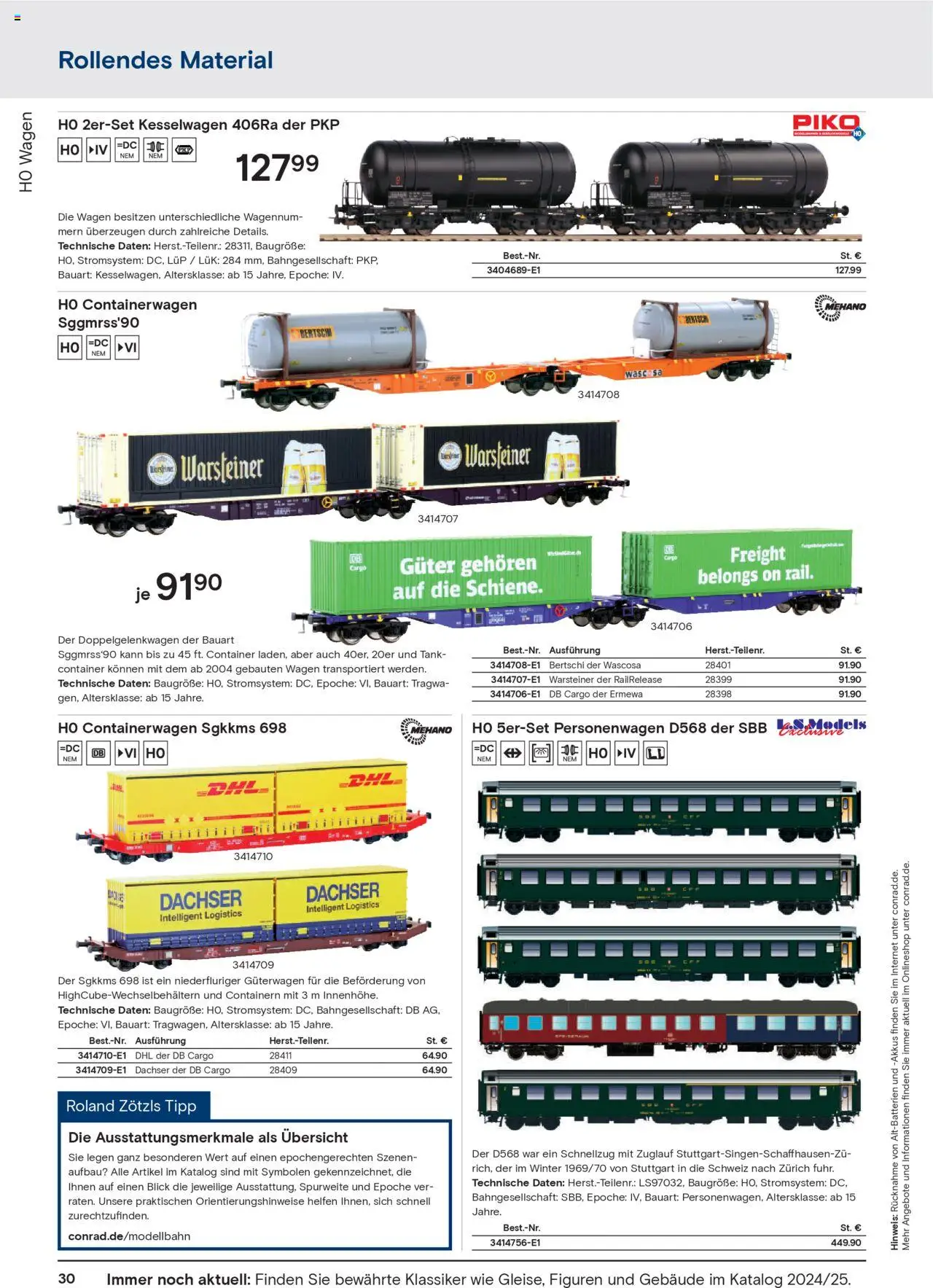 Conrad  Modellbahn Katalog - gültig ab dem 25.08.2025 | Seite: 32 | Produkte: Warsteiner