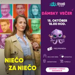 Ster Century Cinemas, s. r. o. leták platný od 18.09.2025