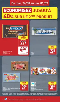  | Page: 19 | Produits: Mais, Lait, Biscuits, Amandes