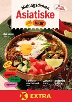 Forhåndsvisning av Coop Extra Middagsdisken Asiatiske gyldig fra 15.01.2026