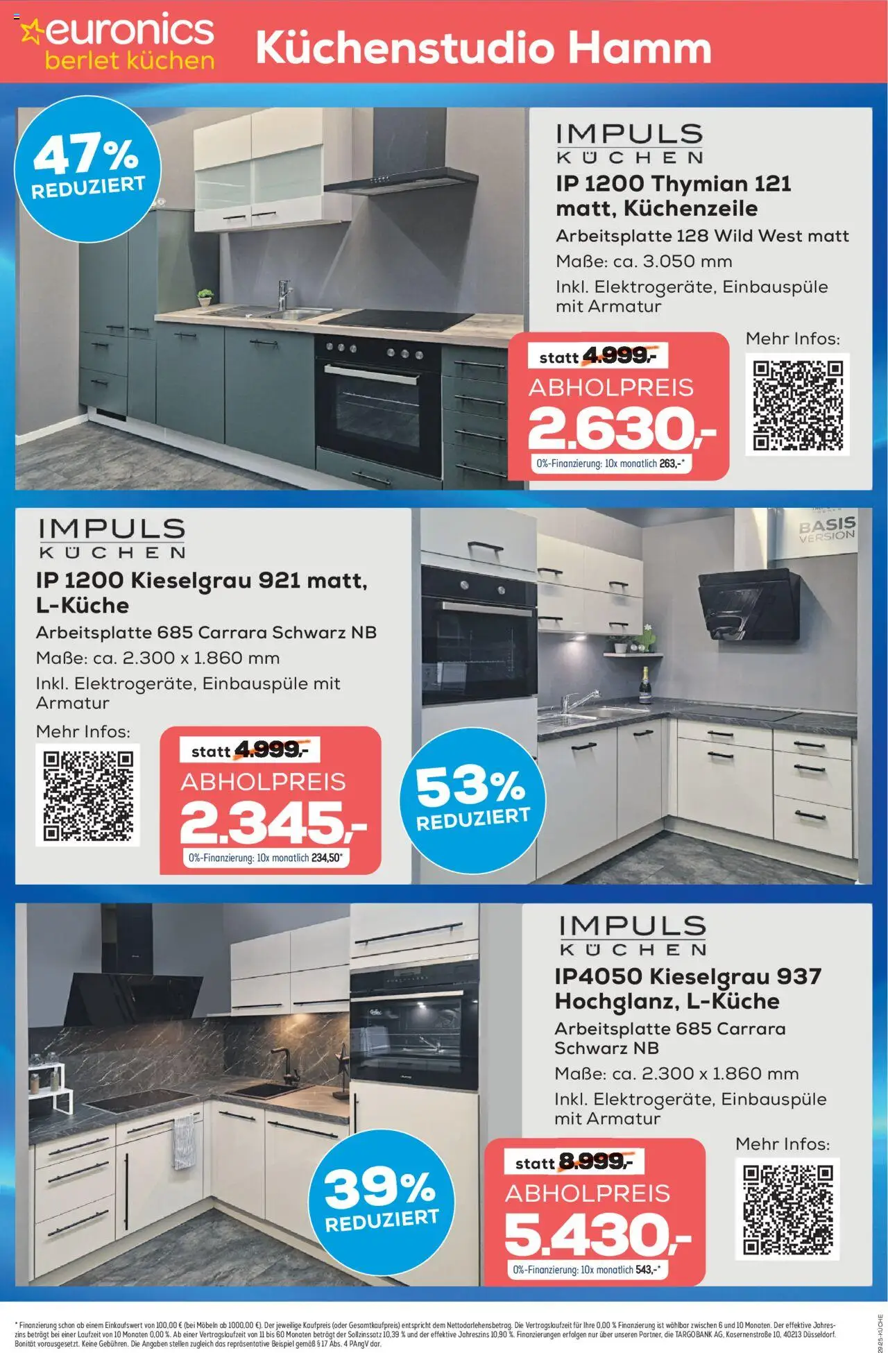 Euronics  Küchenwerbung Berlet - gültig ab dem 14.07.2025 | Seite: 5 | Produkte: Küchenzeile, Armatur, Kuchen