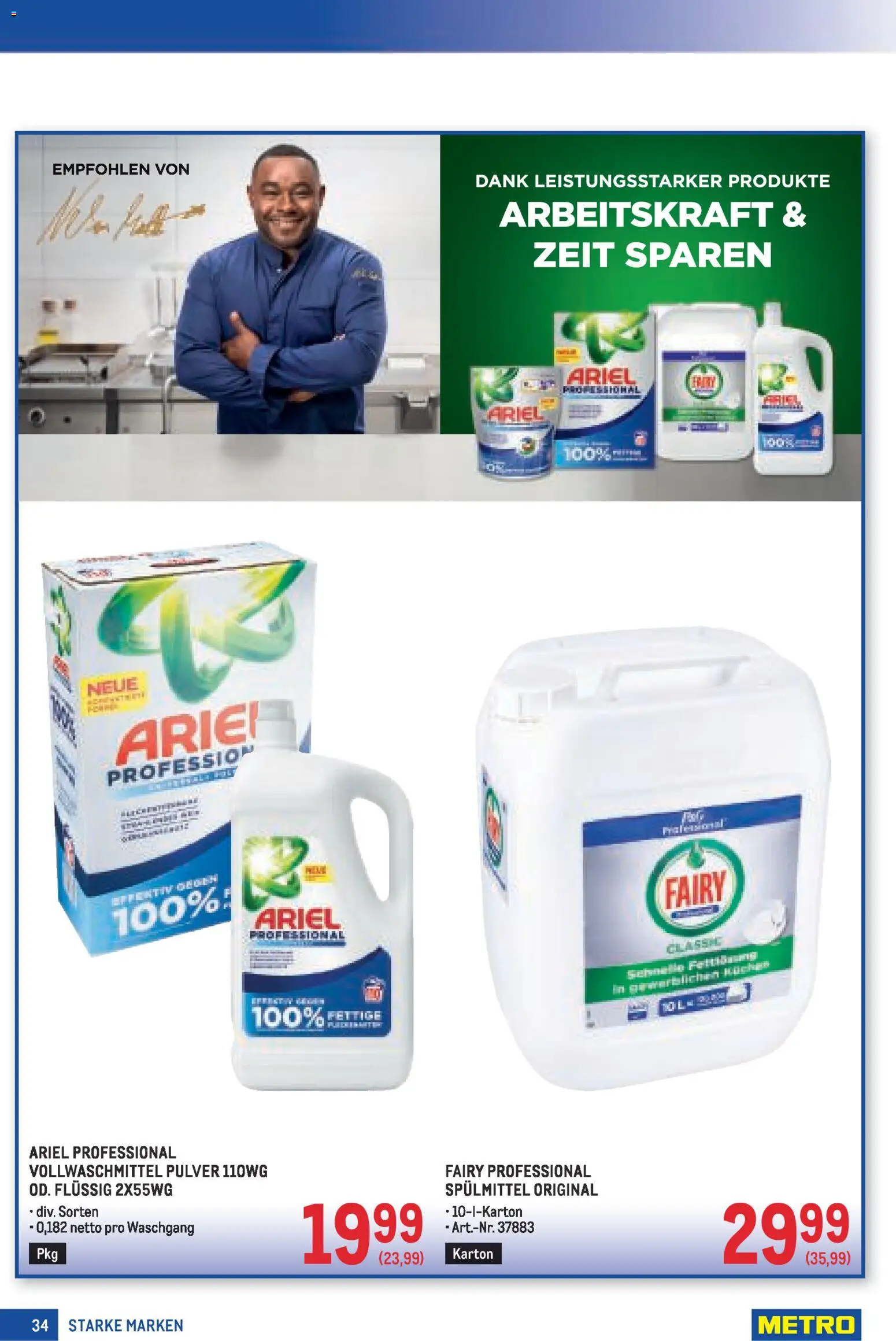 Metro Starke Marken gültig ab 13.11.2025 | Seite: 34
