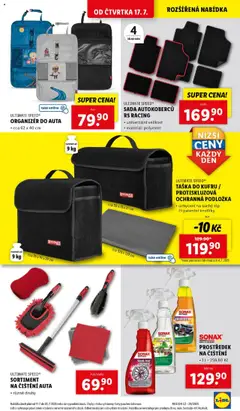 Lidl leták od 17.07.2025 | Strana: 31 | Produkty: Organizér, Taška, Organizér do auta, Ultimate Speed