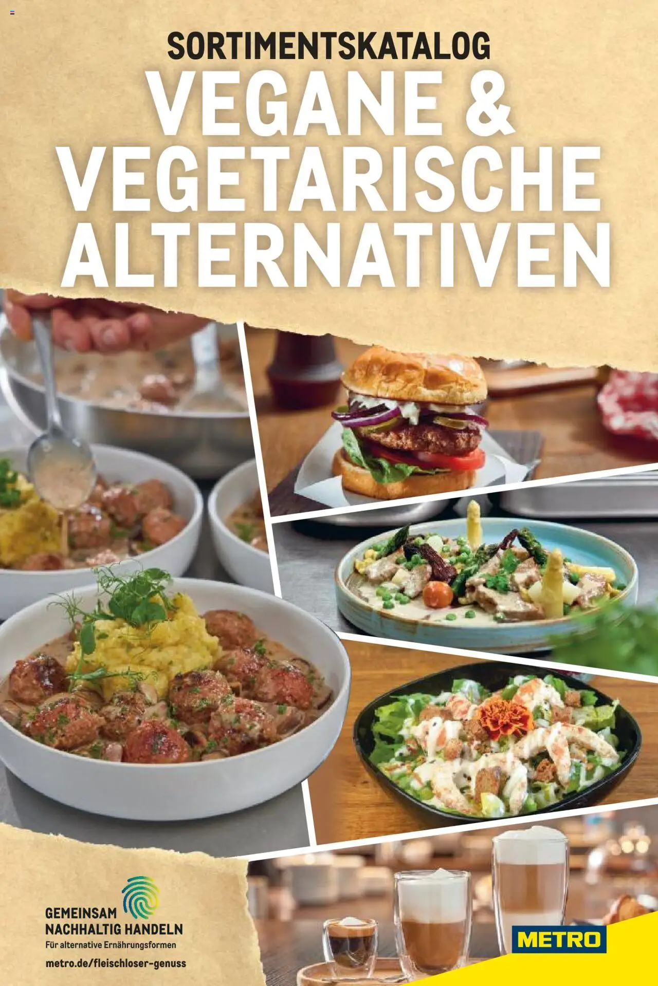 Metro Sortimentskatalog Vegane & Vegetarische Alternativen – gültig ab 22.08.2024 | Seite: 1